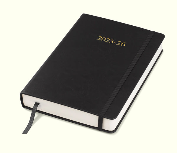 Executive Mid-Year Day Per Page Journal - July 2025 to June 2026 - Daily Diary Planner