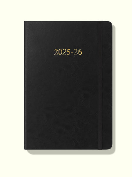 Executive Mid-Year Day Per Page Journal - July 2025 to June 2026 - Daily Diary Planner