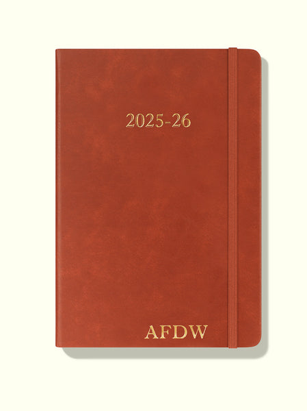 Executive Mid-Year Day Per Page Journal - July 2025 to June 2026 - Daily Diary Planner