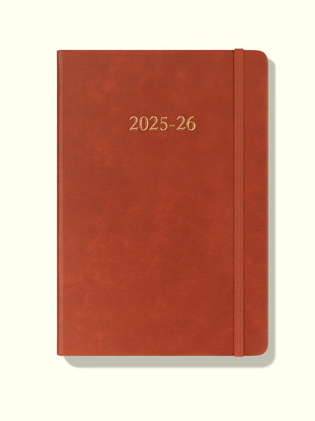 Executive Mid-Year Day Per Page Journal - July 2025 to June 2026 - Daily Diary Planner