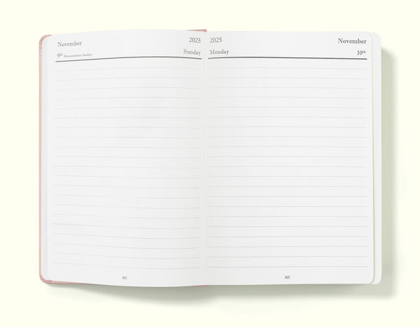 Executive Mid-Year Day Per Page Journal - July 2025 to June 2026 - Daily Diary Planner