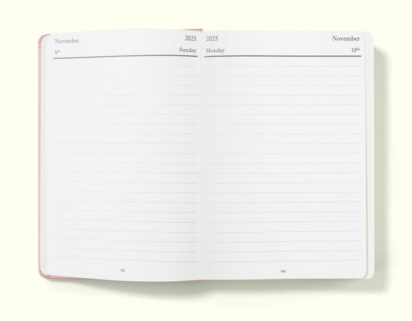 Executive Mid-Year Day Per Page Journal - July 2025 to June 2026 - Daily Diary Planner