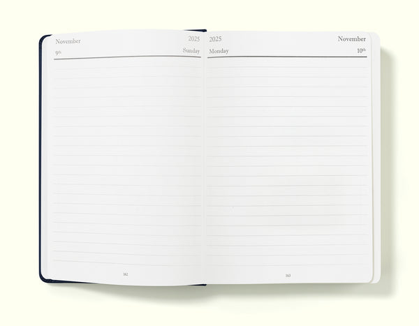 Executive Mid-Year Day Per Page Journal - July 2025 to June 2026 - Daily Diary Planner