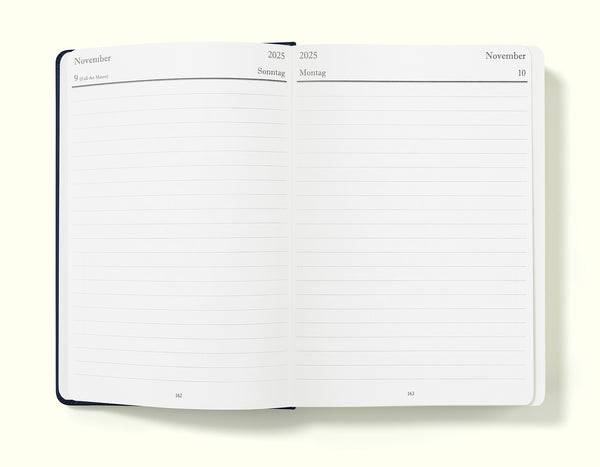 Executive Mid-Year Day Per Page Journal - July 2025 to June 2026 - Daily Diary Planner