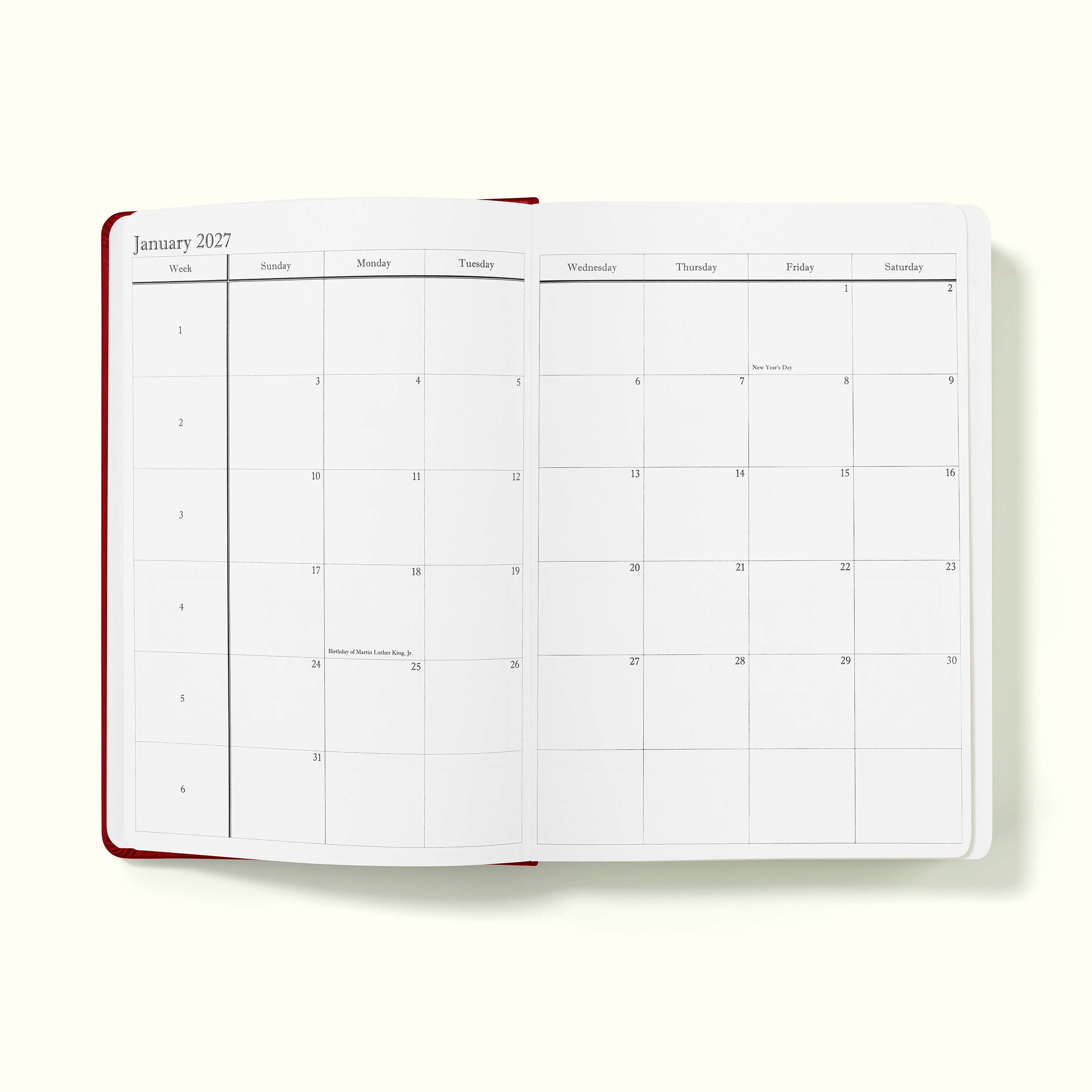 The Executive Journal - Mid-Year Edition - July 2026 to June 2027 – with US Public Holidays