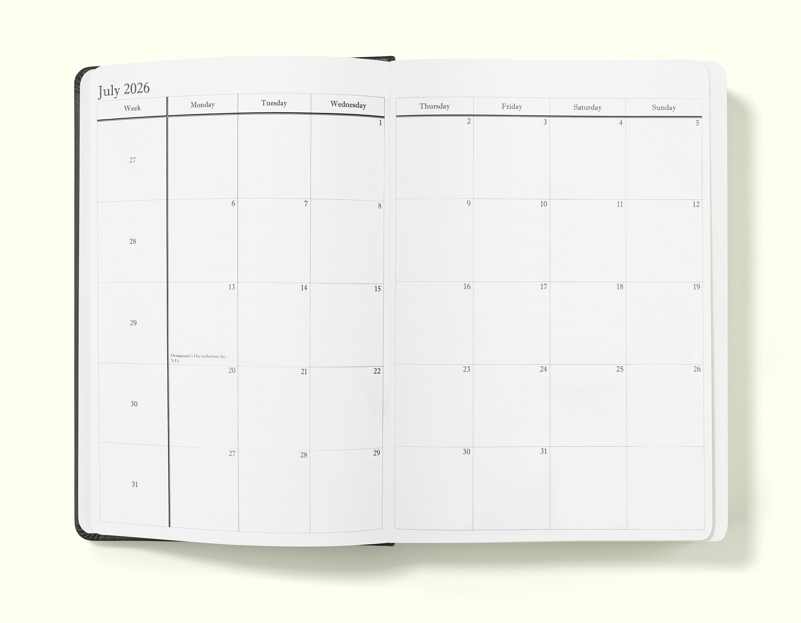 The Executive Journal – Tagesplaner und Tagebuch 2025