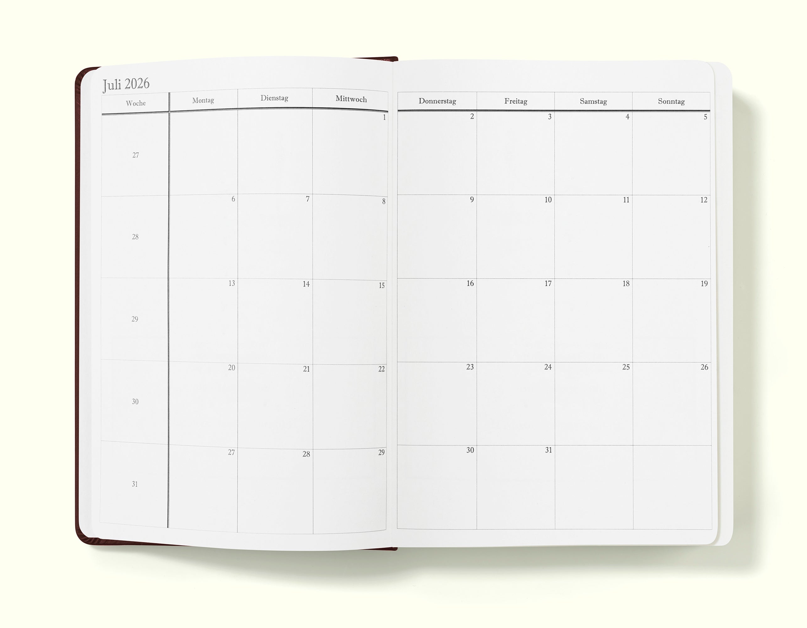 The Executive Journal – Tagesplaner und Tagebuch 2025
