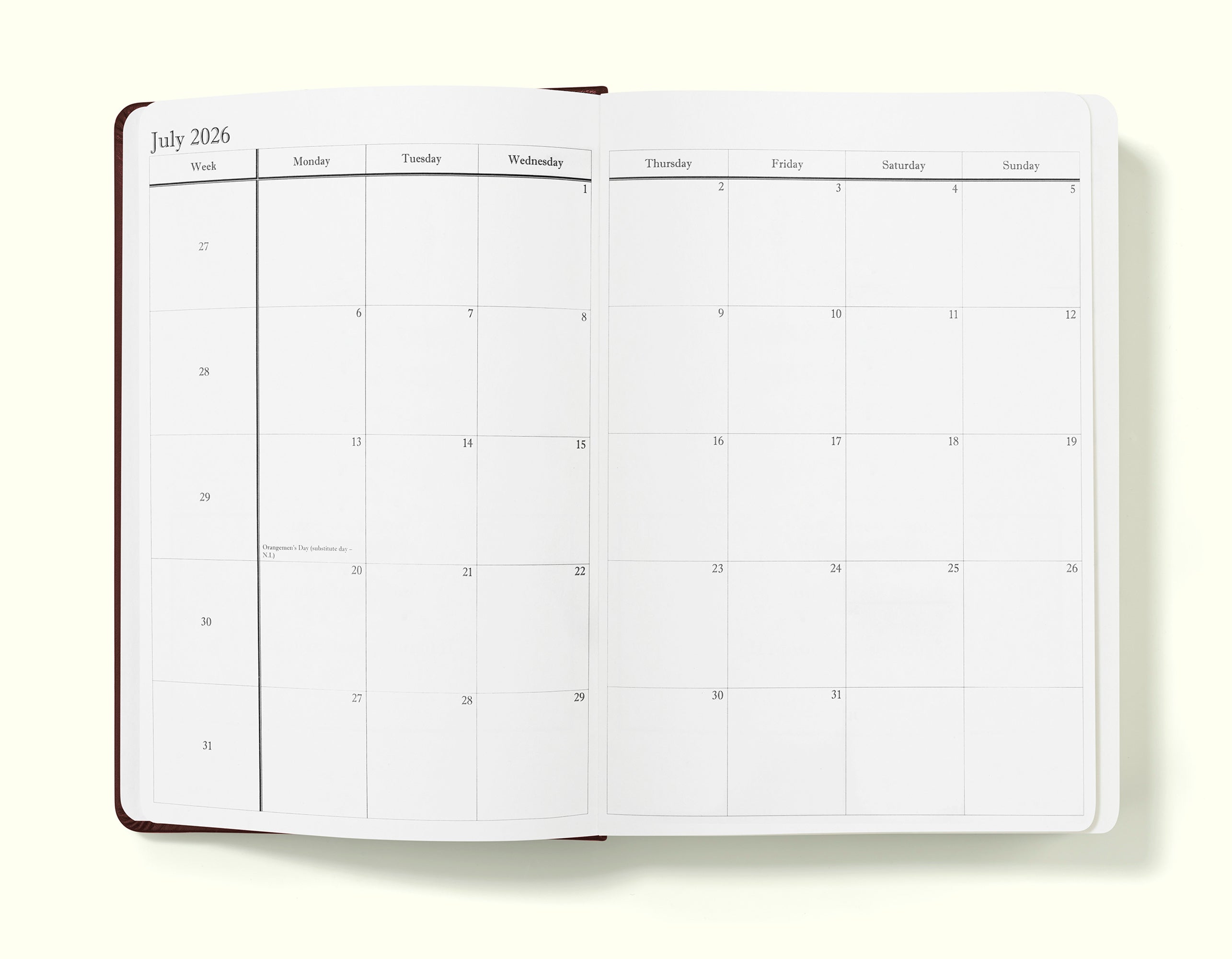 The Executive Journal – Tagesplaner und Tagebuch 2025