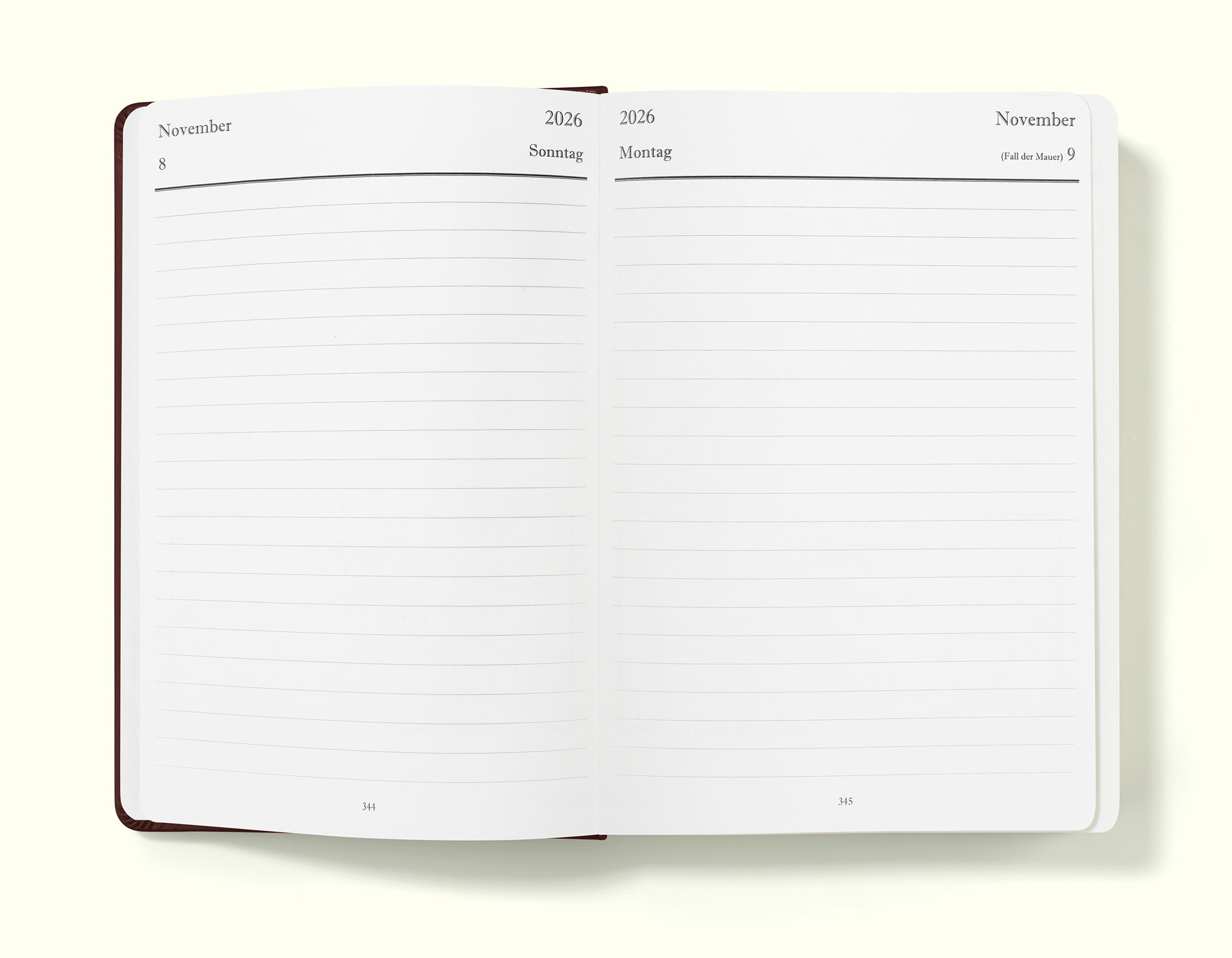 The Executive Journal – Tagesplaner und Tagebuch 2025