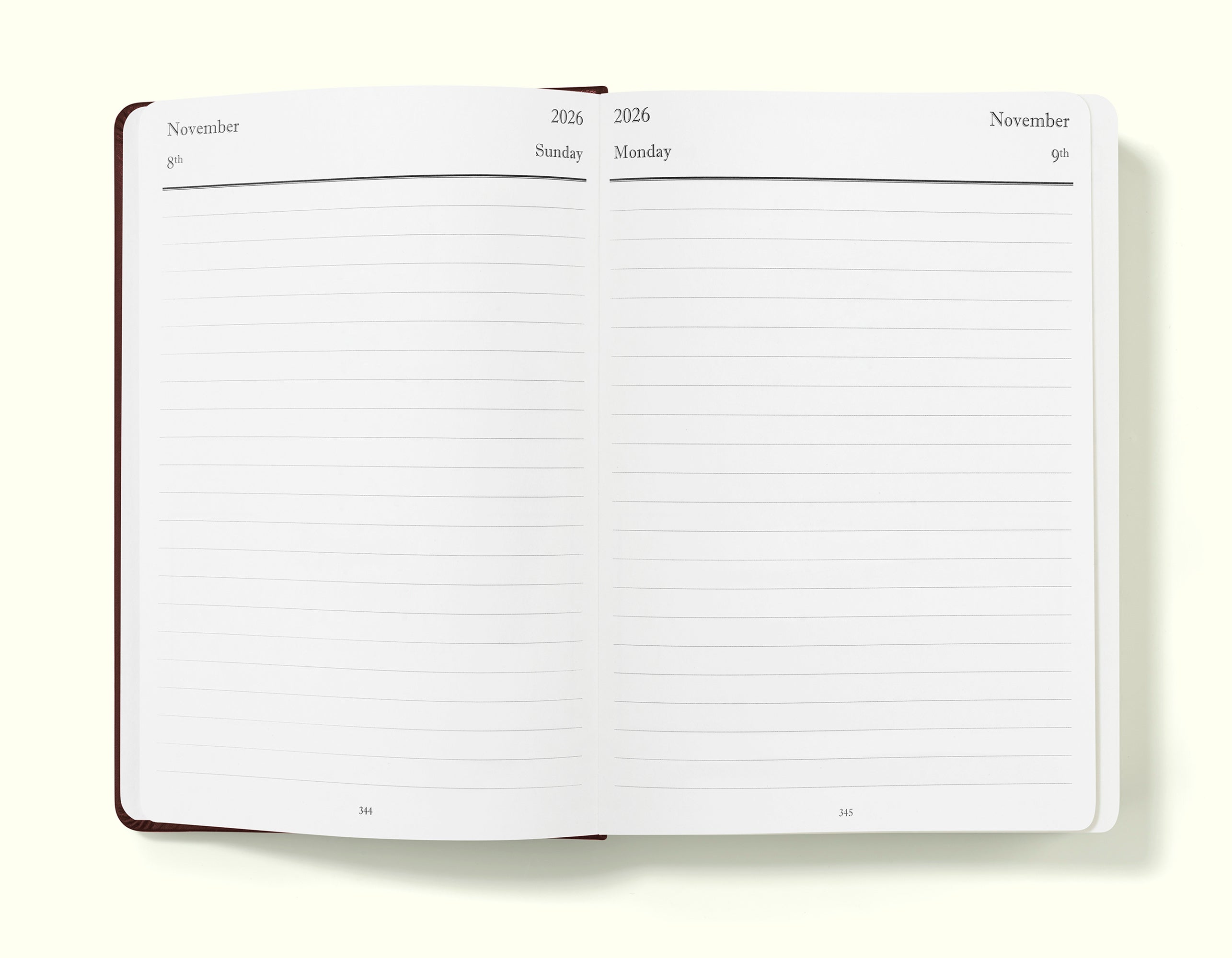 The Executive Journal – Tagesplaner und Tagebuch 2025