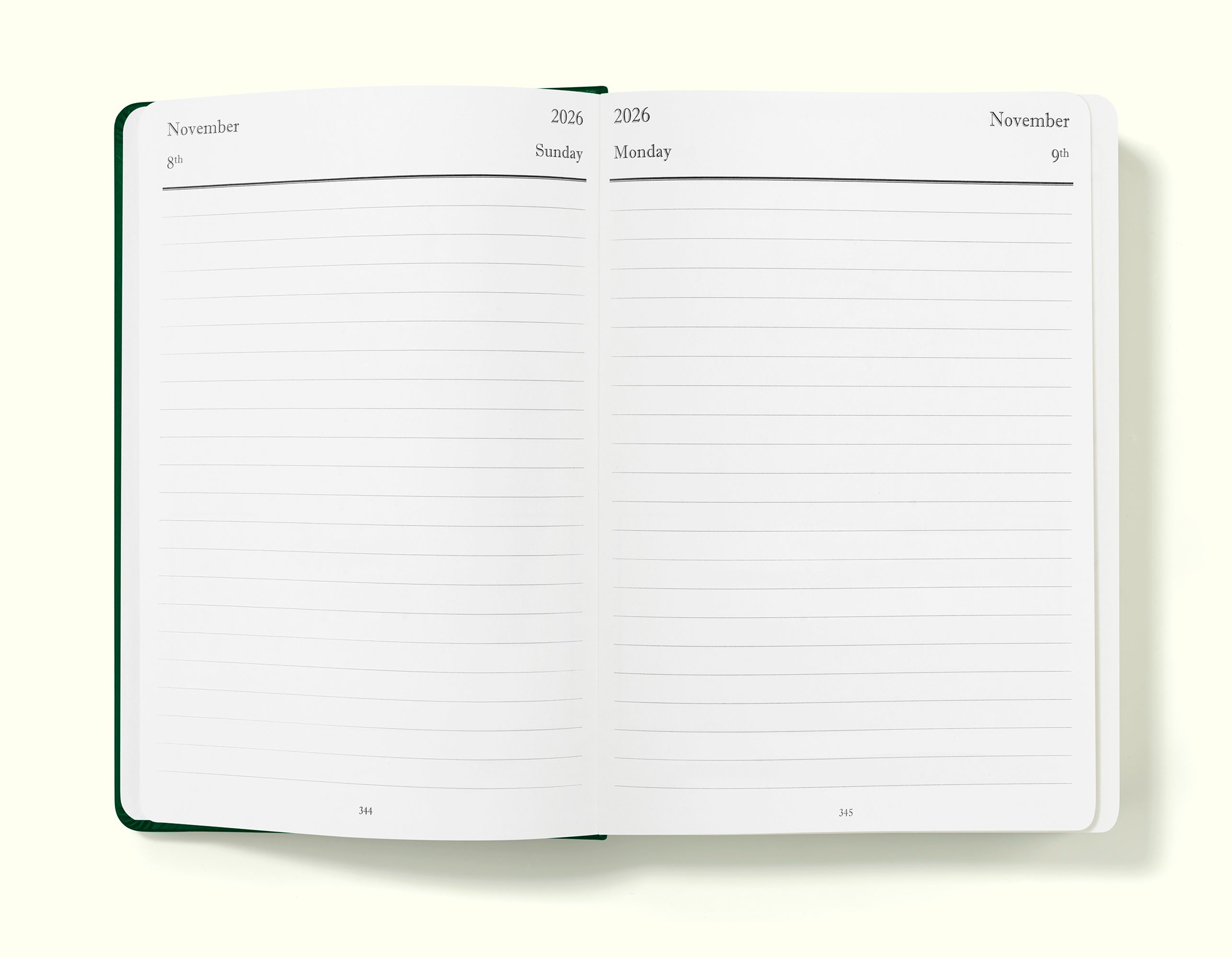 The Executive Journal – Tagesplaner und Tagebuch 2025