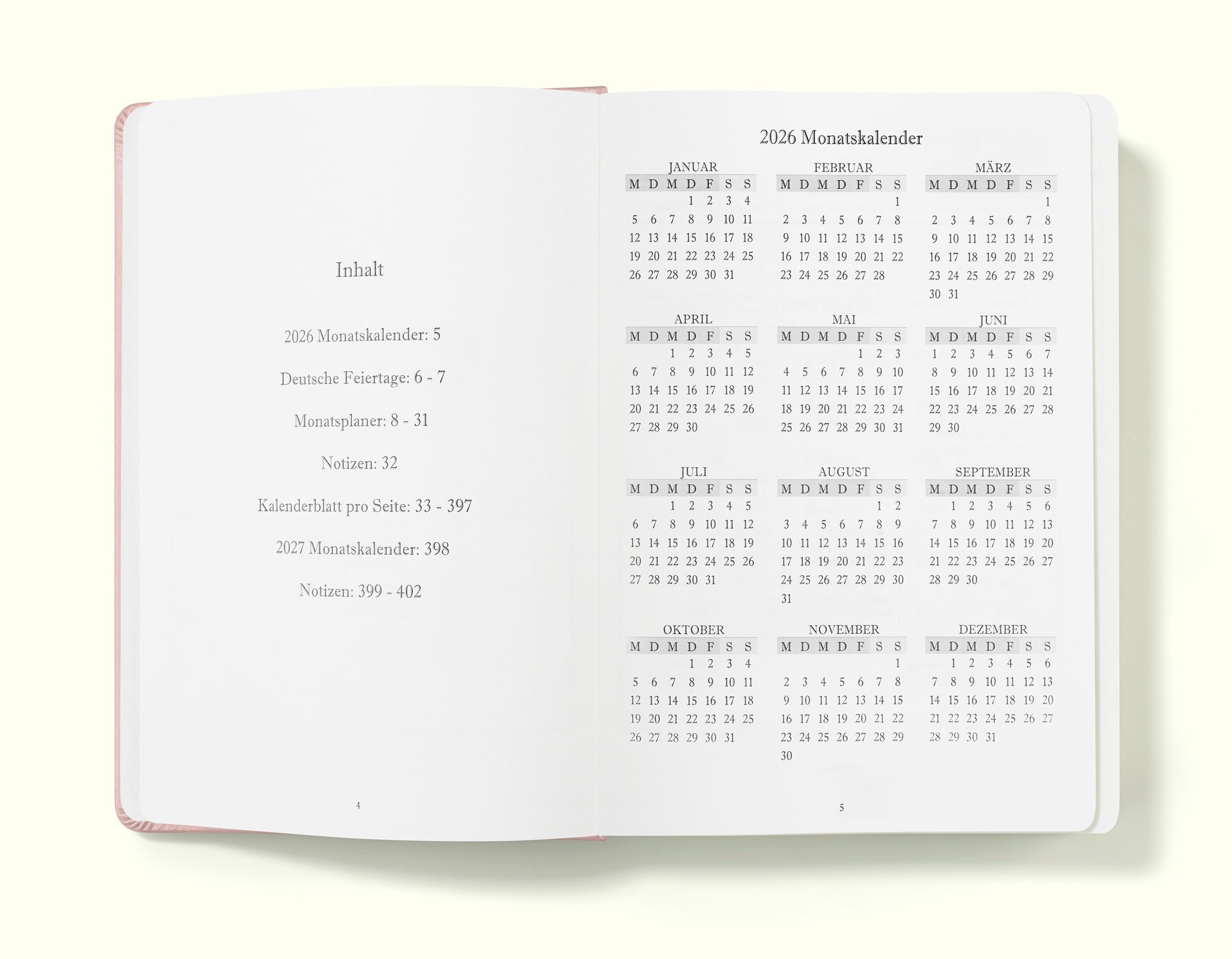 The Executive Journal – Tagesplaner und Tagebuch 2025