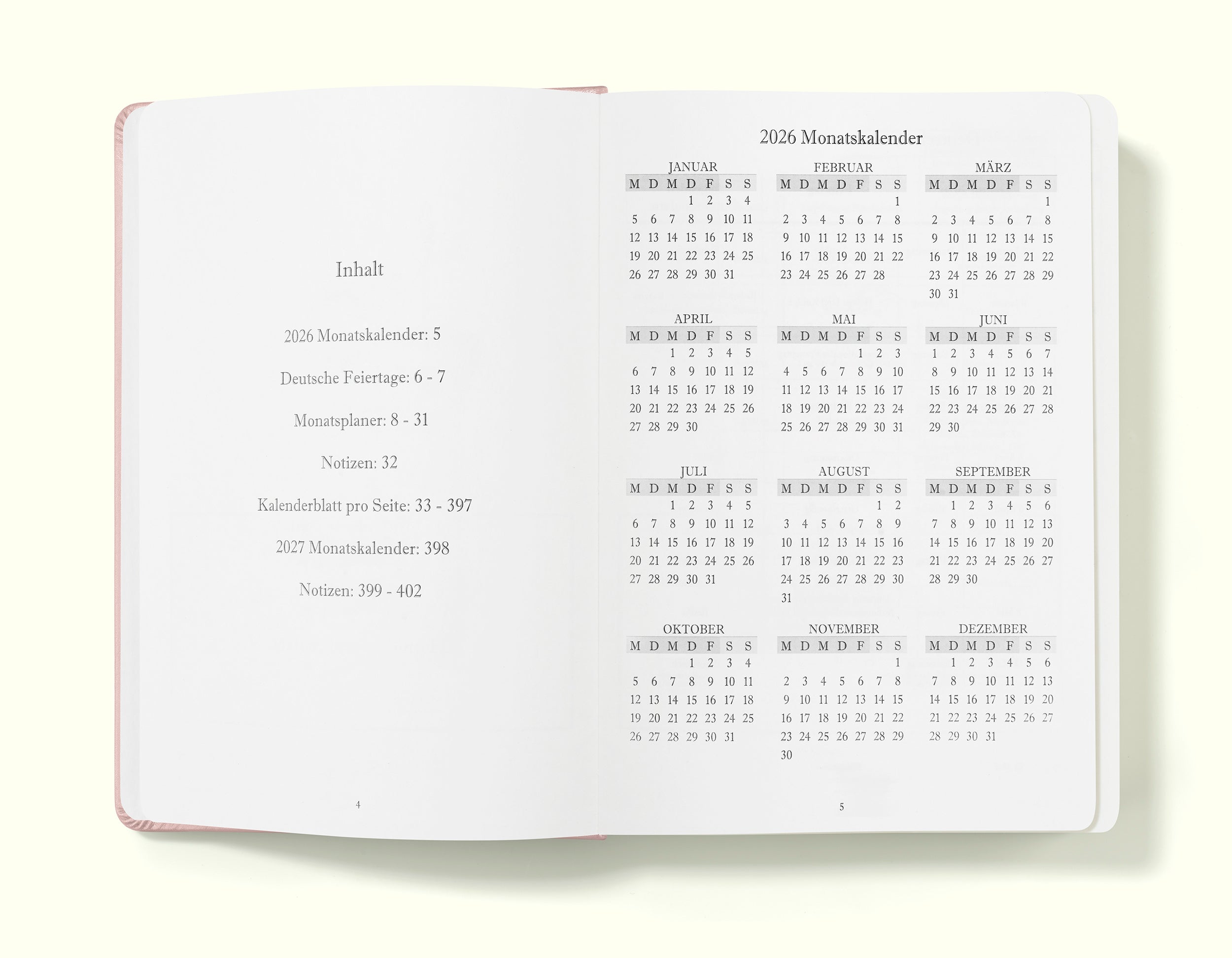 The Executive Journal – 2026 Daily Planner and Diary