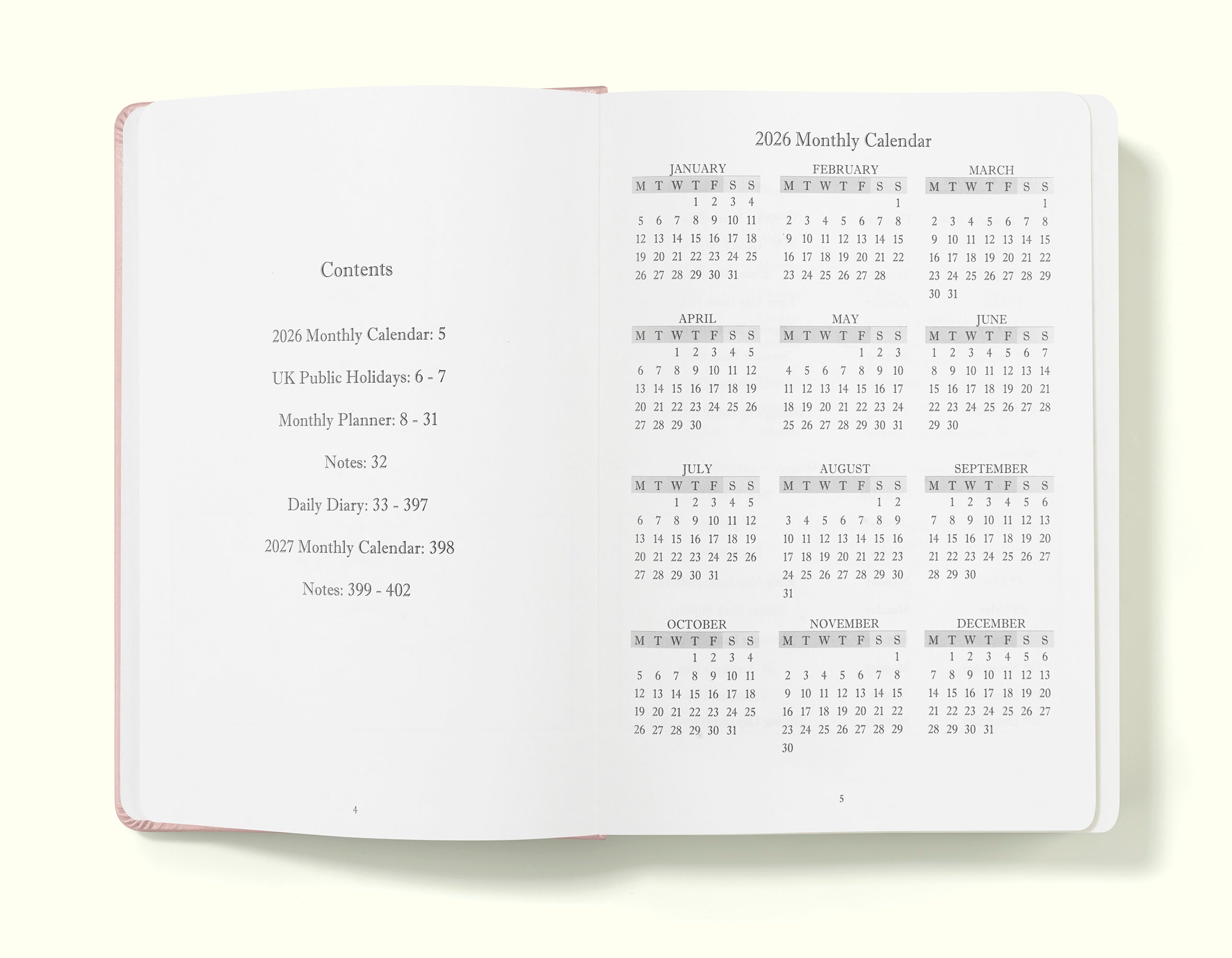 The Executive Journal – Tagesplaner und Tagebuch 2025