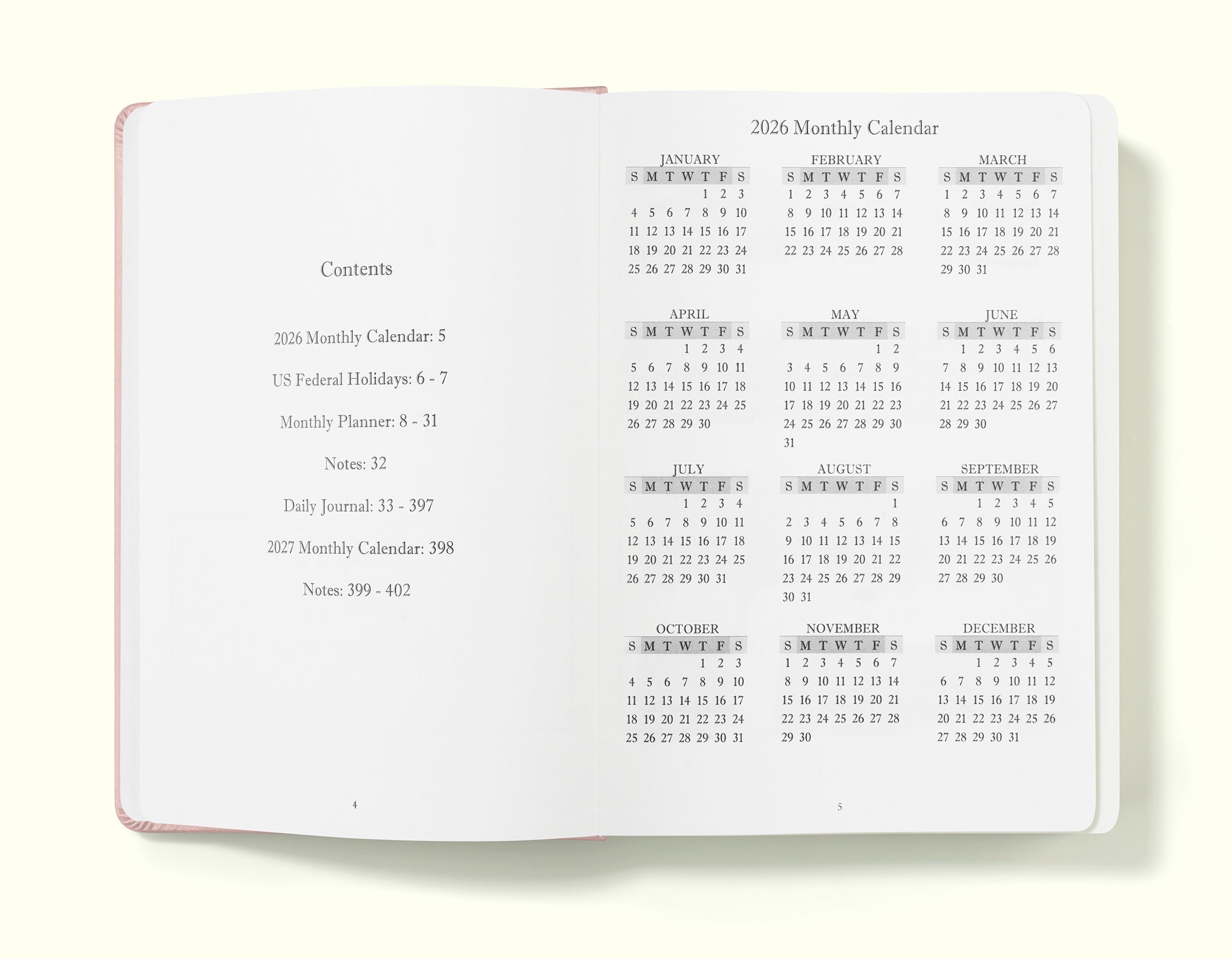 The Executive Journal – Tagesplaner und Tagebuch 2025