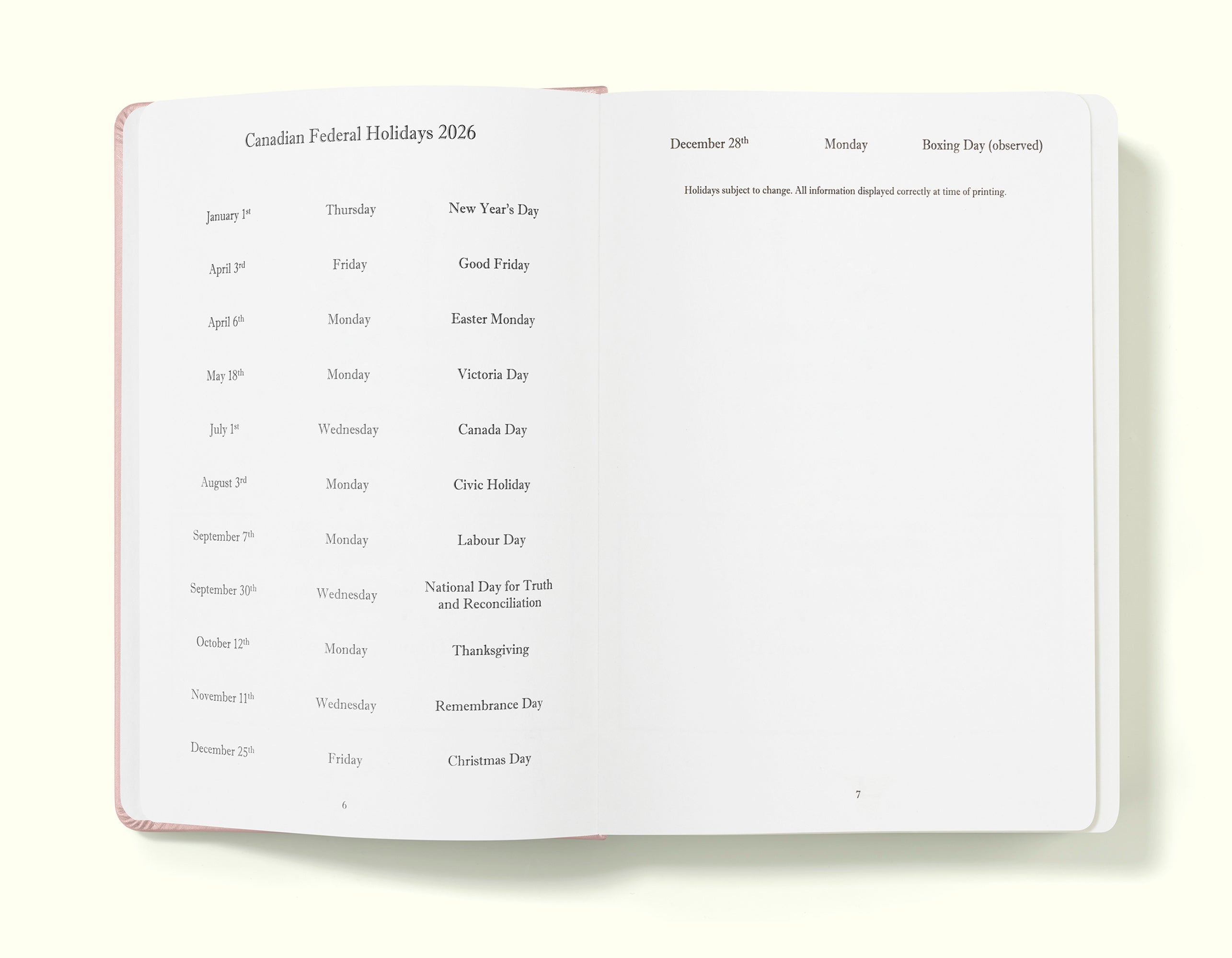 The Executive Journal – Tagesplaner und Tagebuch 2025