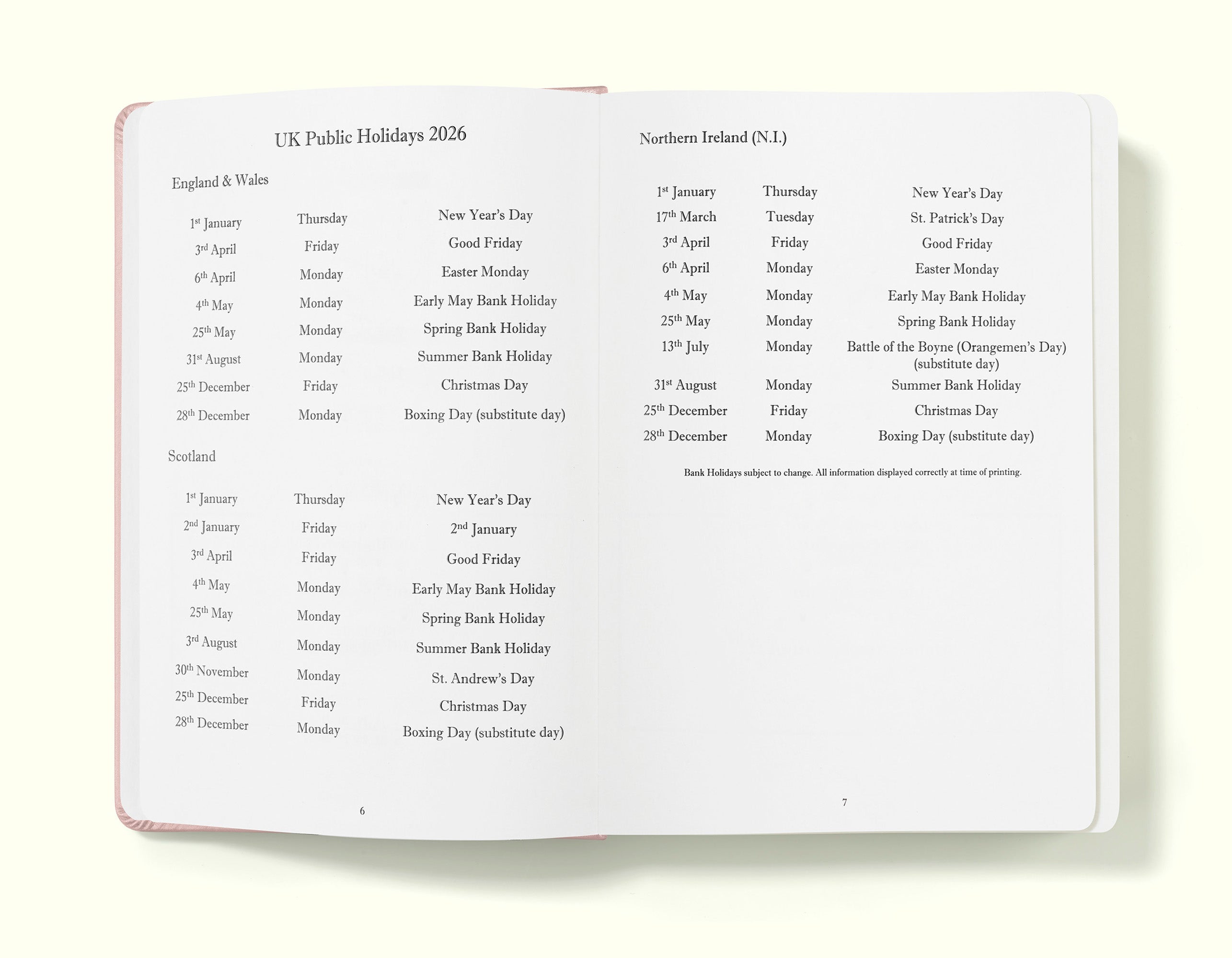 The Executive Journal – Tagesplaner und Tagebuch 2025