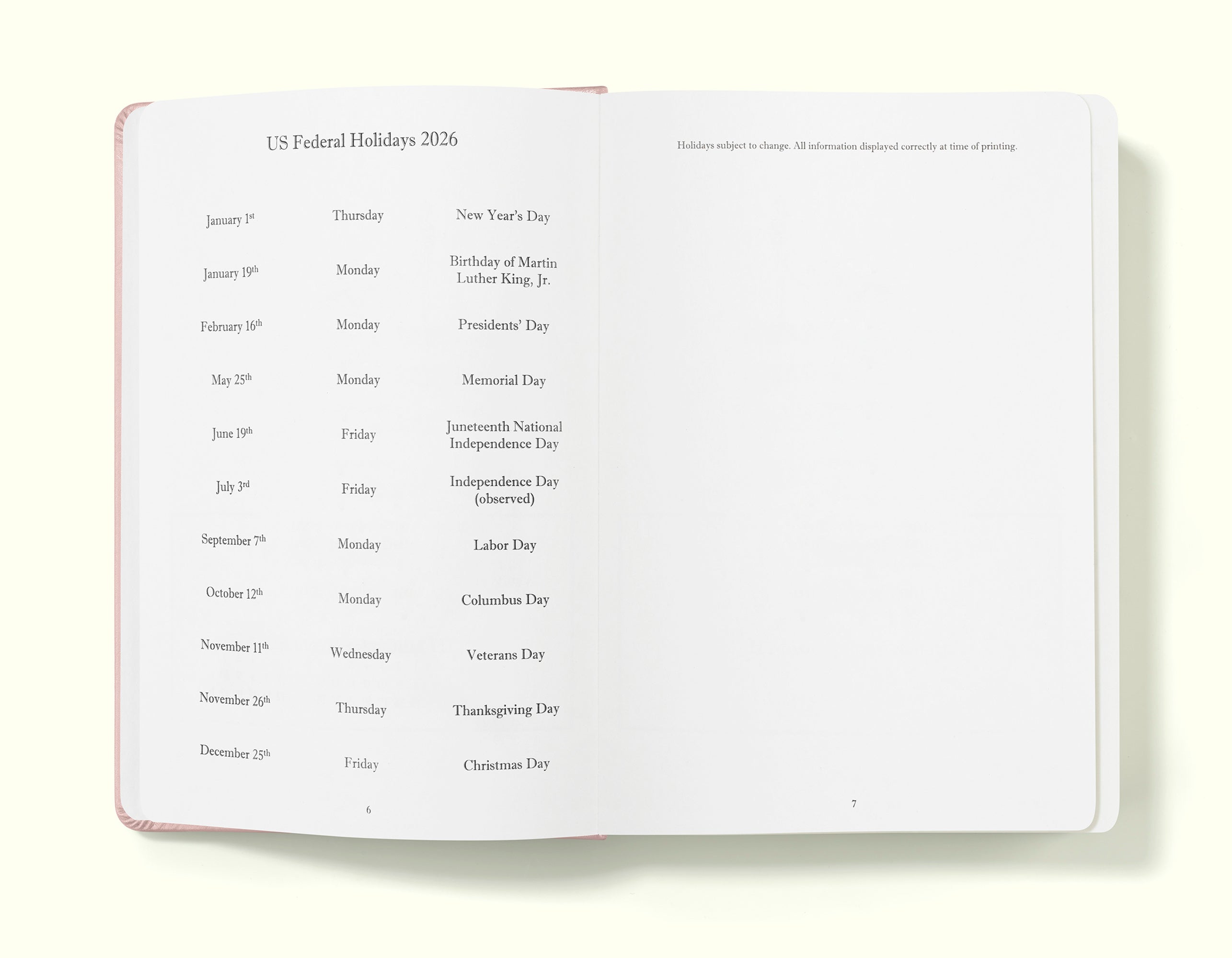 The Executive Journal – Tagesplaner und Tagebuch 2025