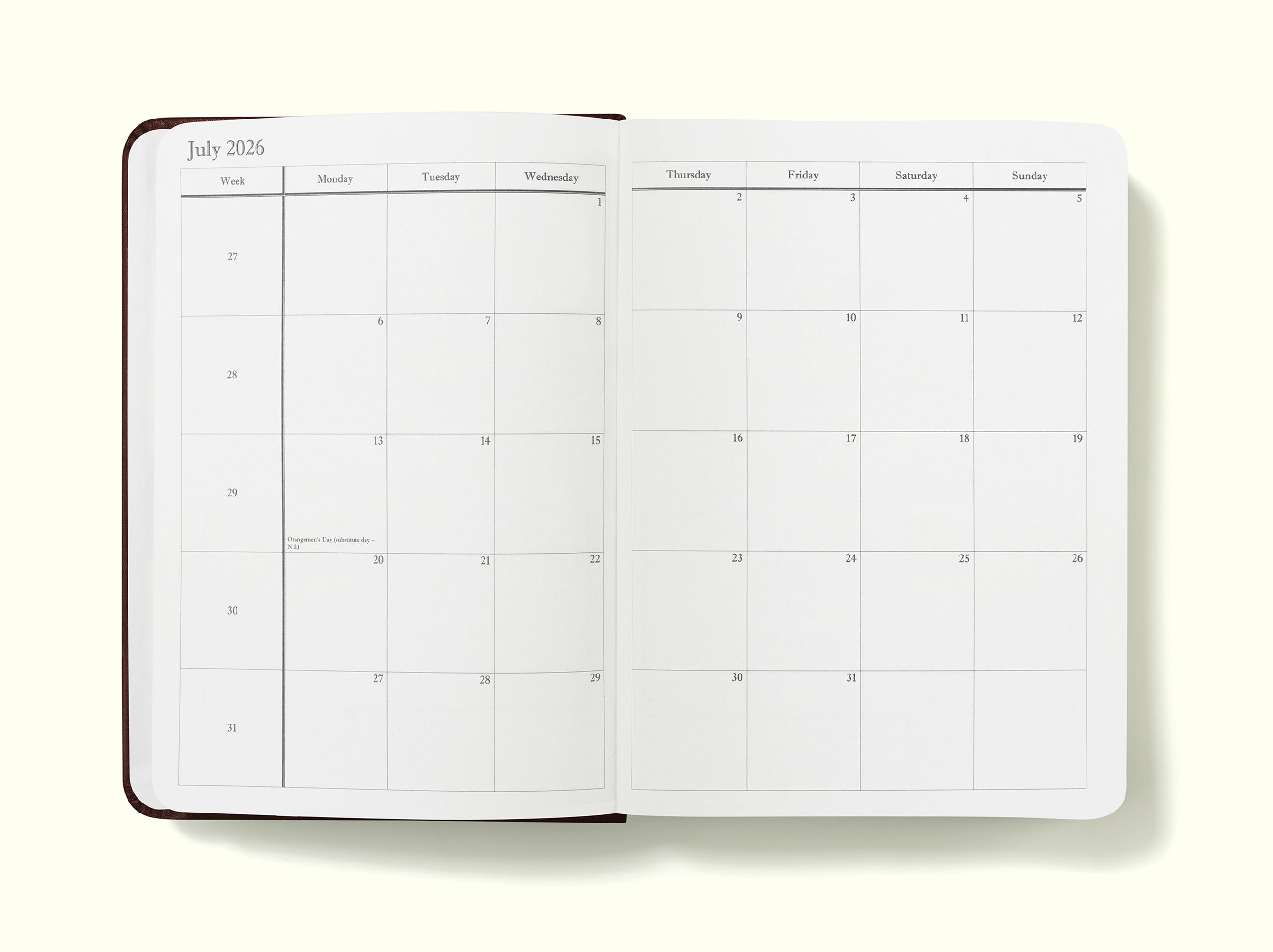 The Executive Journal – Tagesplaner und Tagebuch 2025