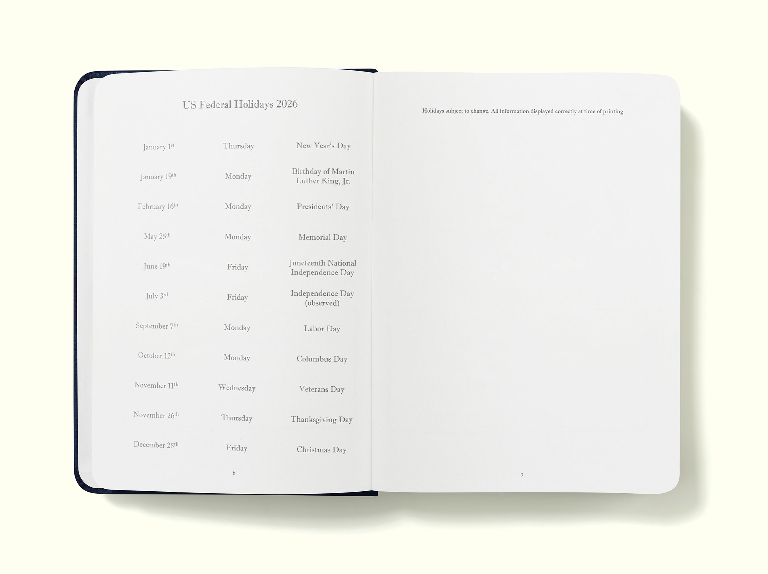 The Executive Journal – Tagesplaner und Tagebuch 2025