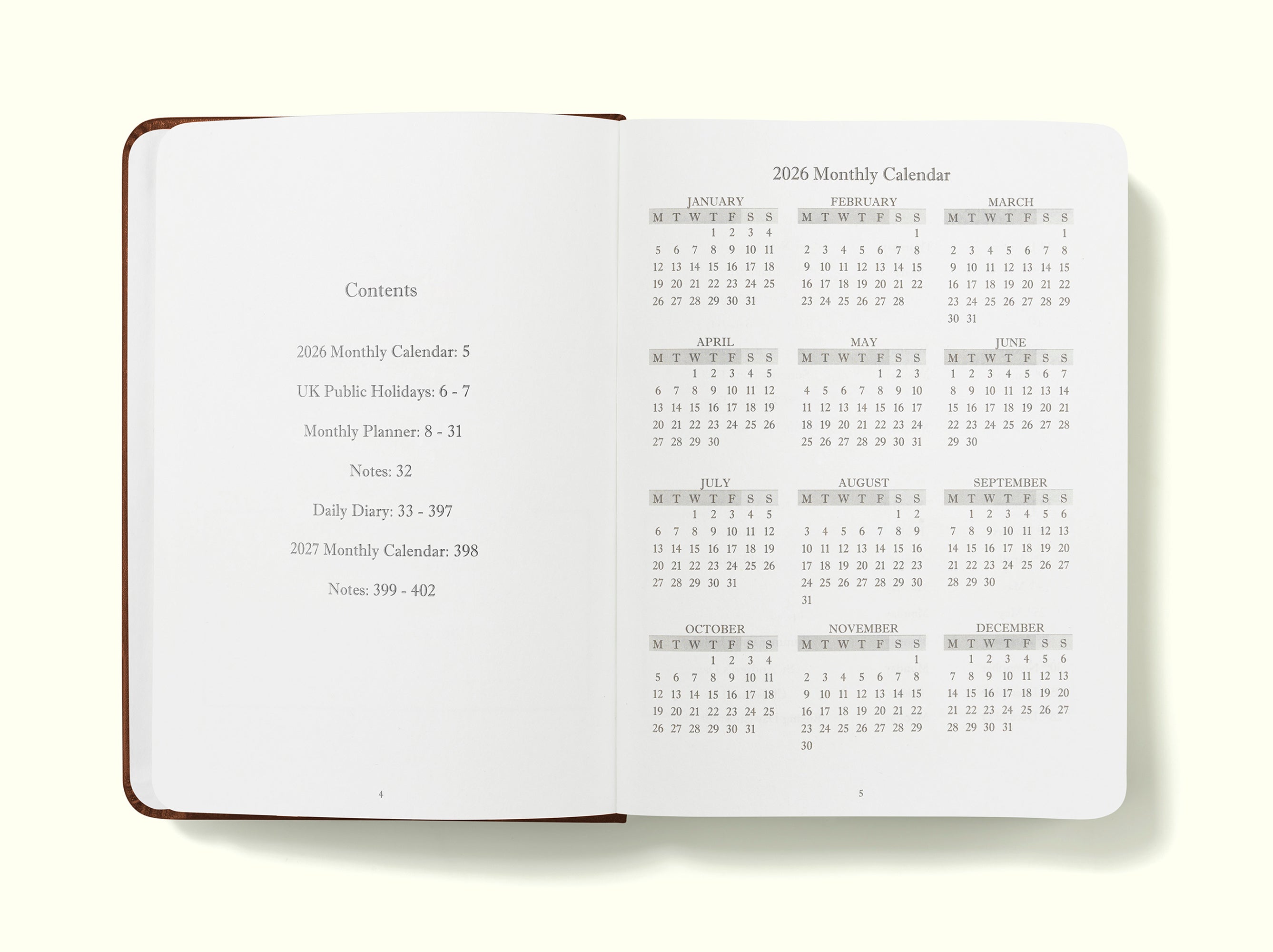 The Executive Journal – Tagesplaner und Tagebuch 2025