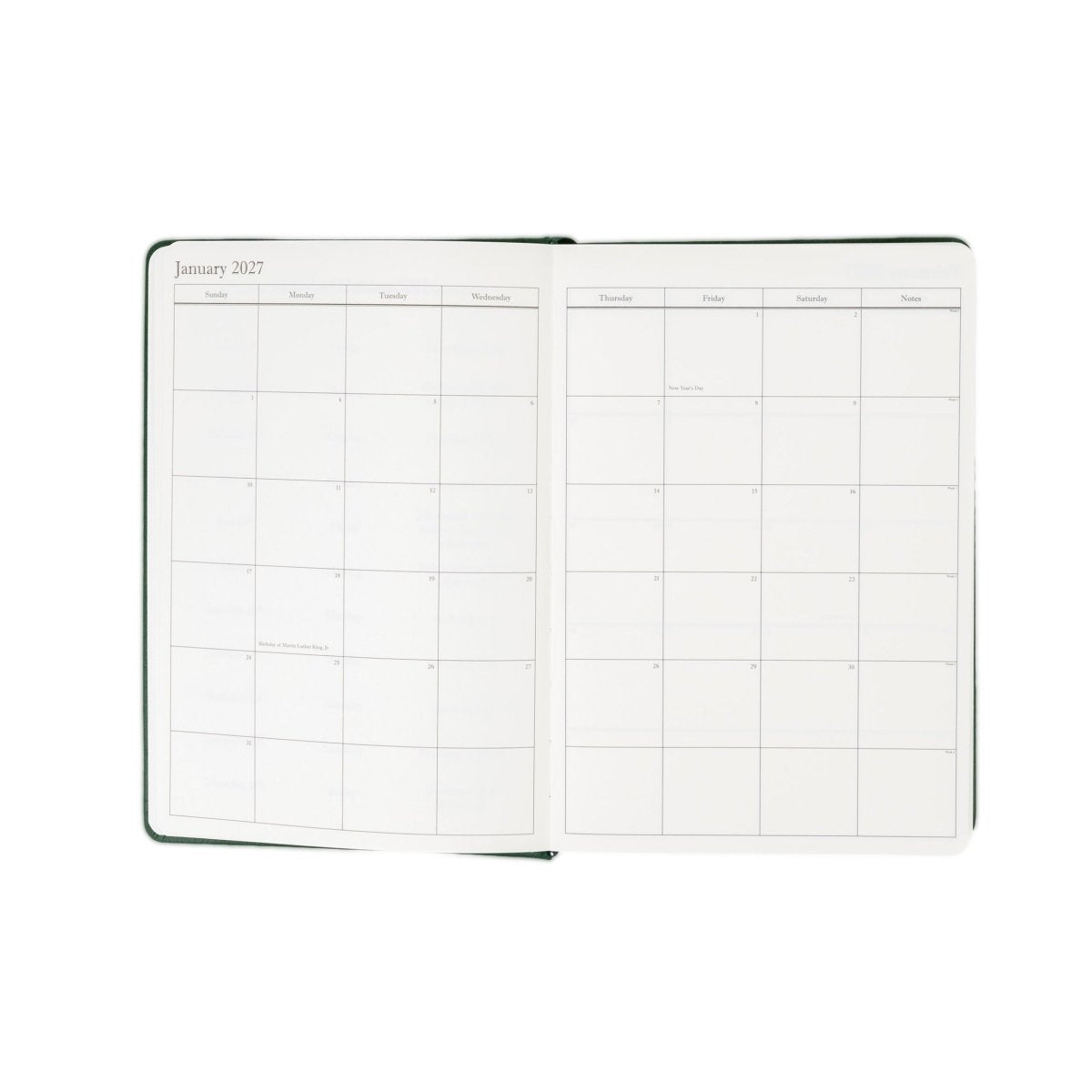 The Executive Journal – 2027 Edition – with US Public Holidays - Wykeham’s