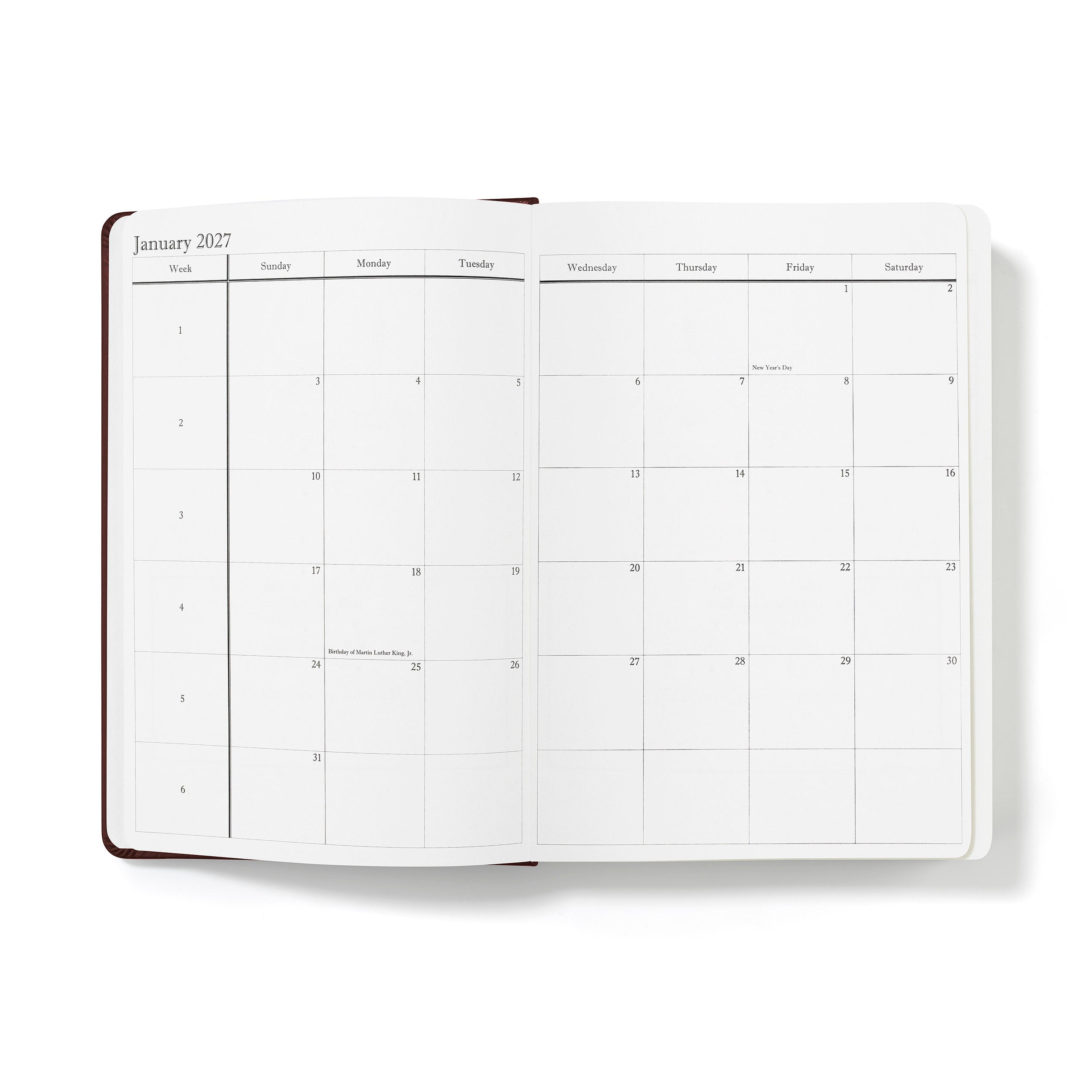 The Executive Journal - Mid-Year Edition - July 2026 to June 2027 – with US Public Holidays
