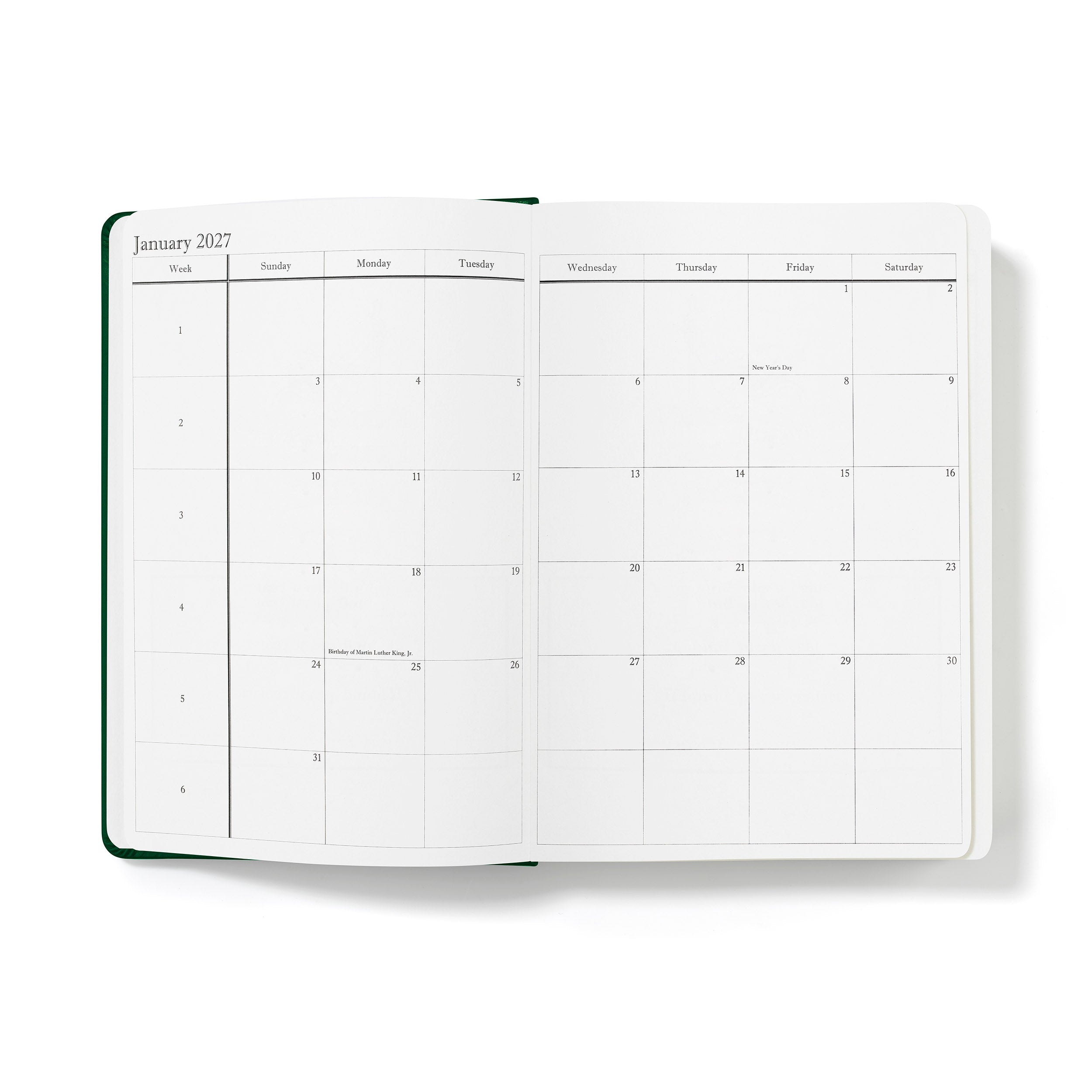 The Executive Journal - Mid-Year Edition - July 2026 to June 2027 – with US Public Holidays