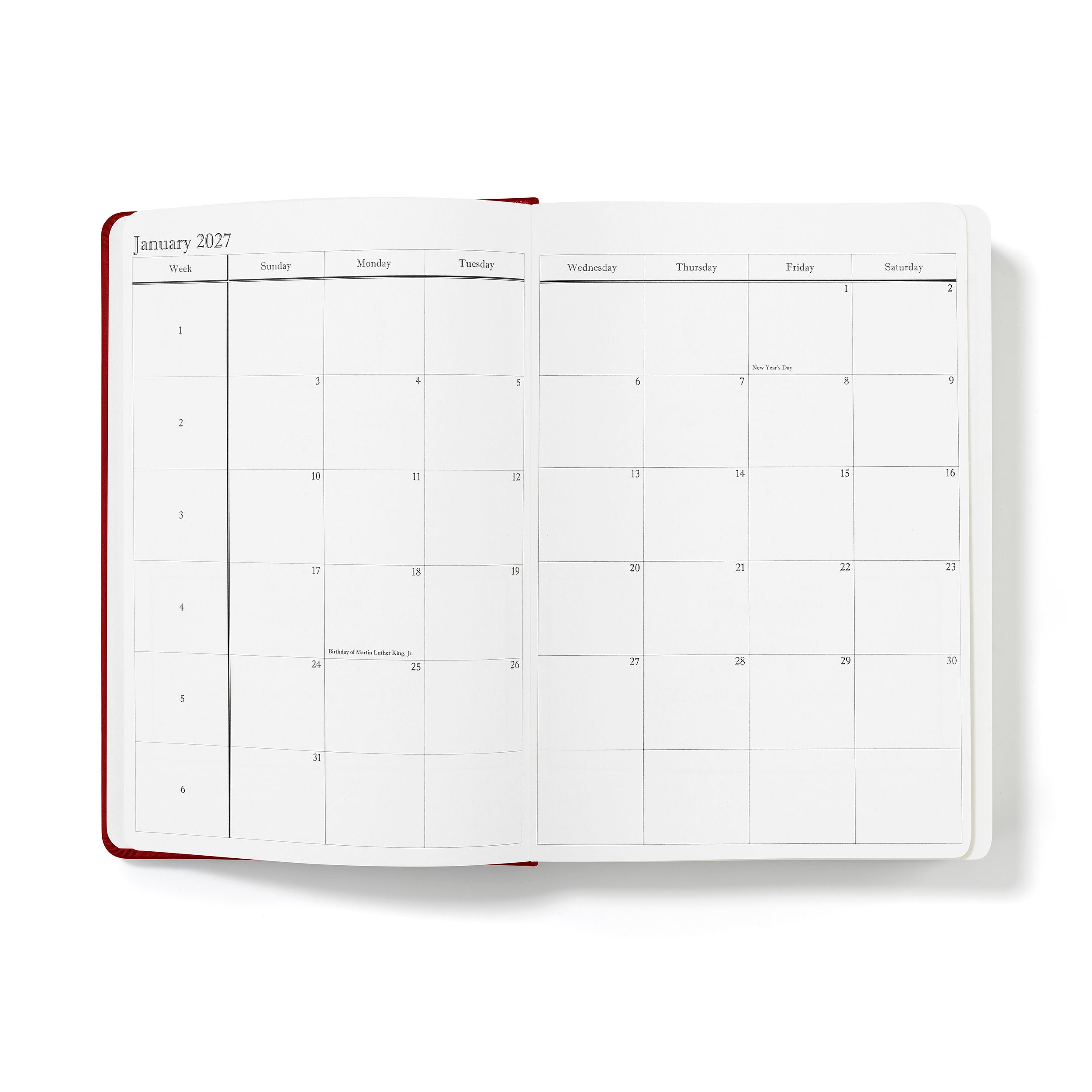 The Executive Journal - Mid-Year Edition - July 2026 to June 2027 – with US Public Holidays