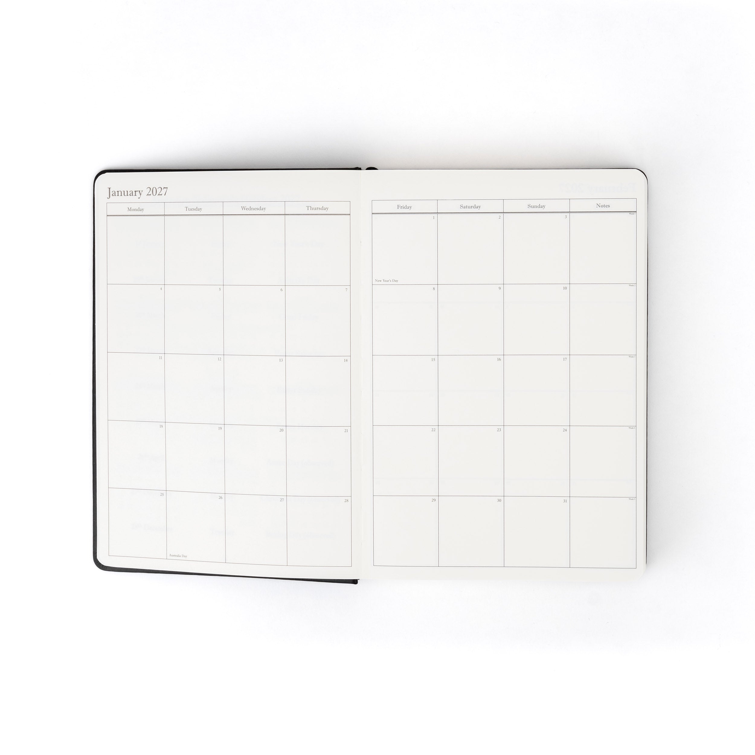 The Executive Journal – 2027 Edition – with Australian Public Holidays