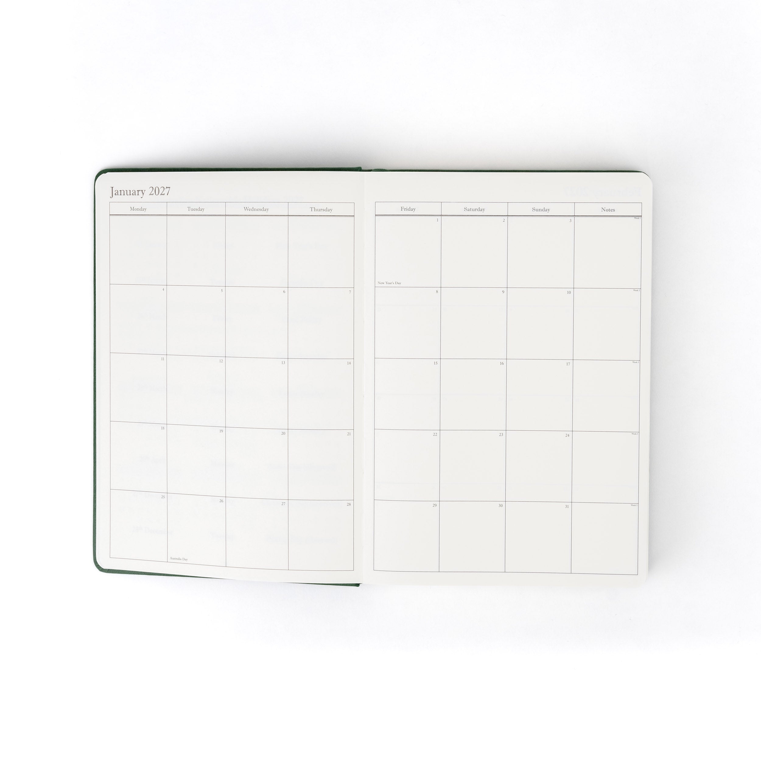 The Executive Journal – 2027 Edition – with Australian Public Holidays