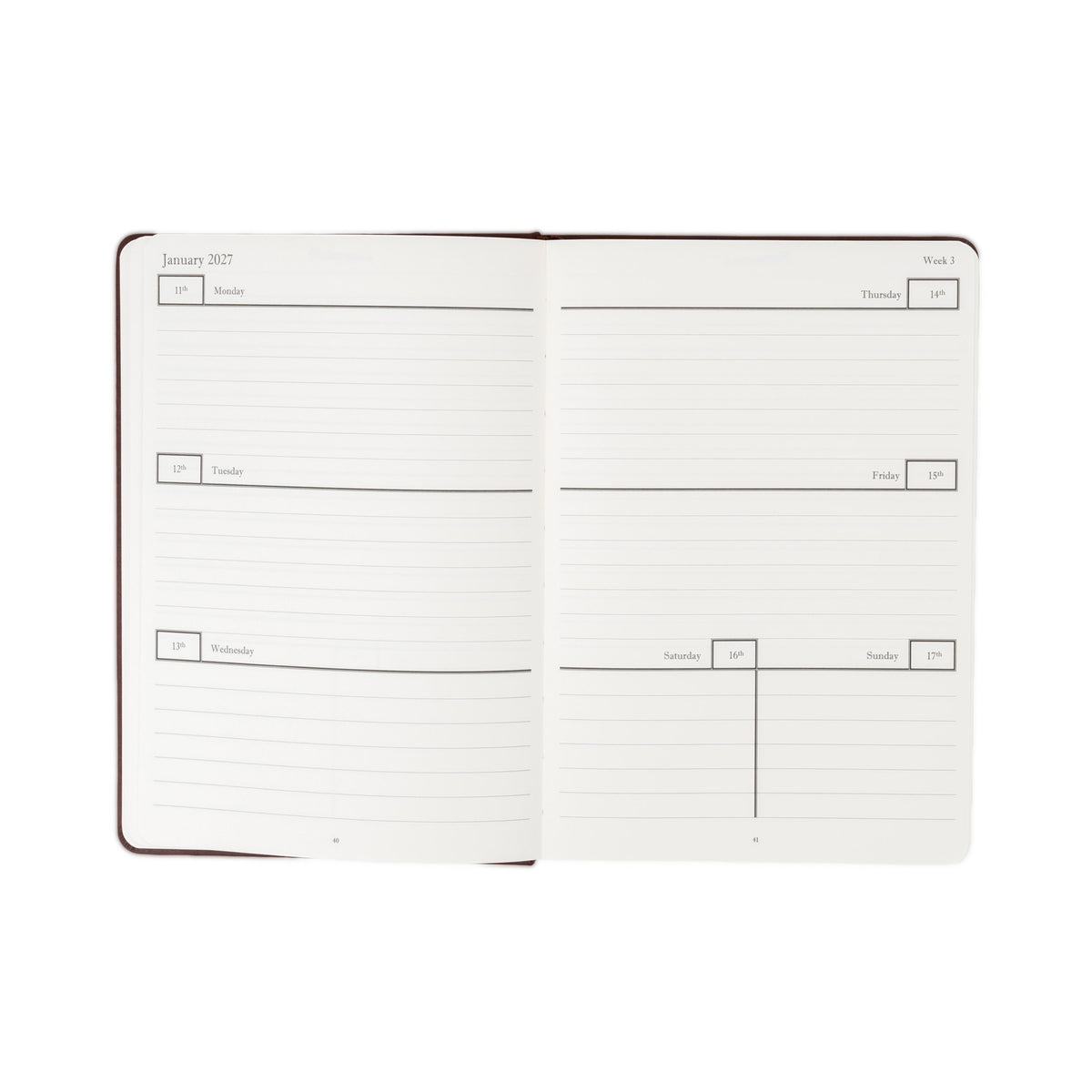 The Weekly Journal – 2027 Edition
