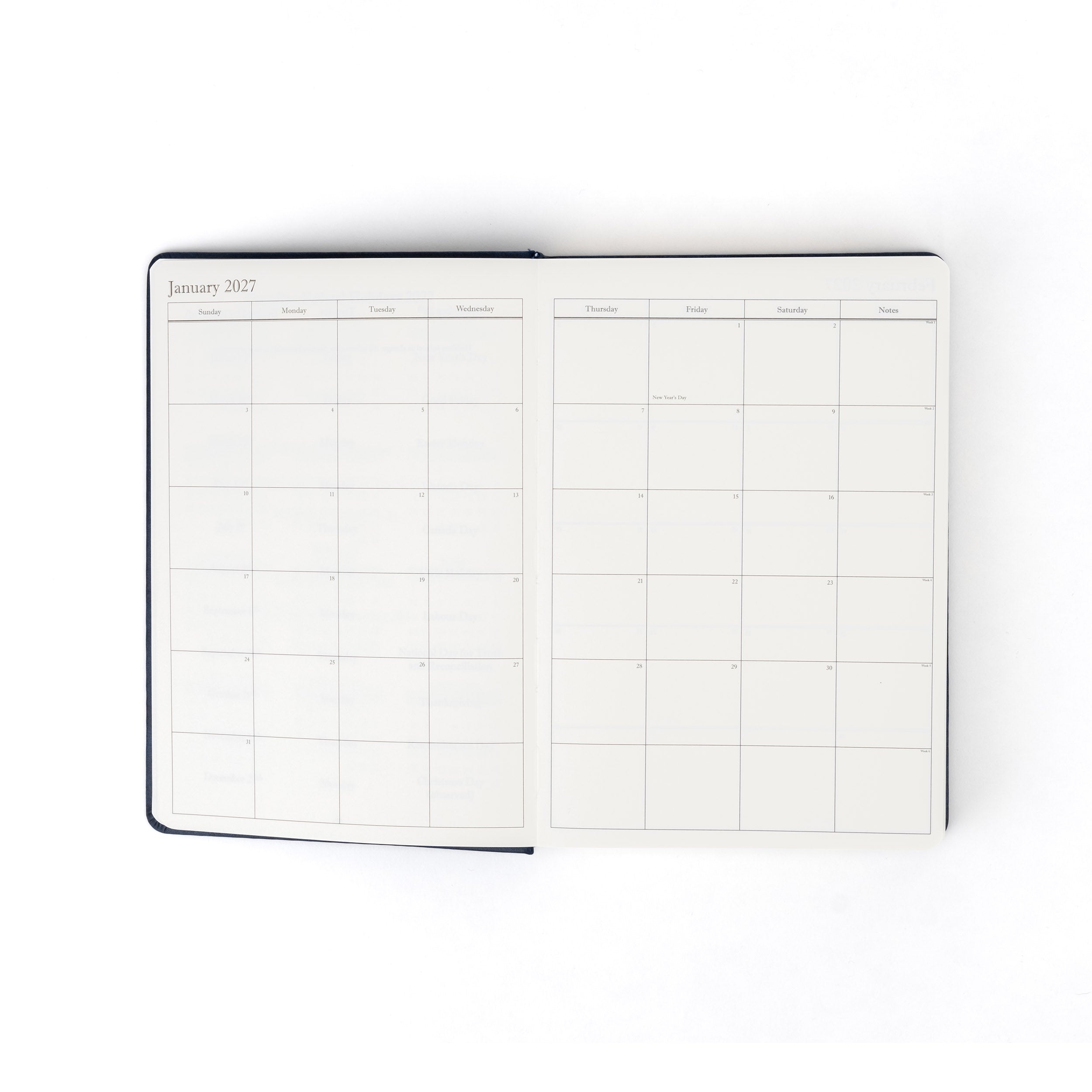 The Executive Journal – 2027 Edition – with Canadian Public Holidays