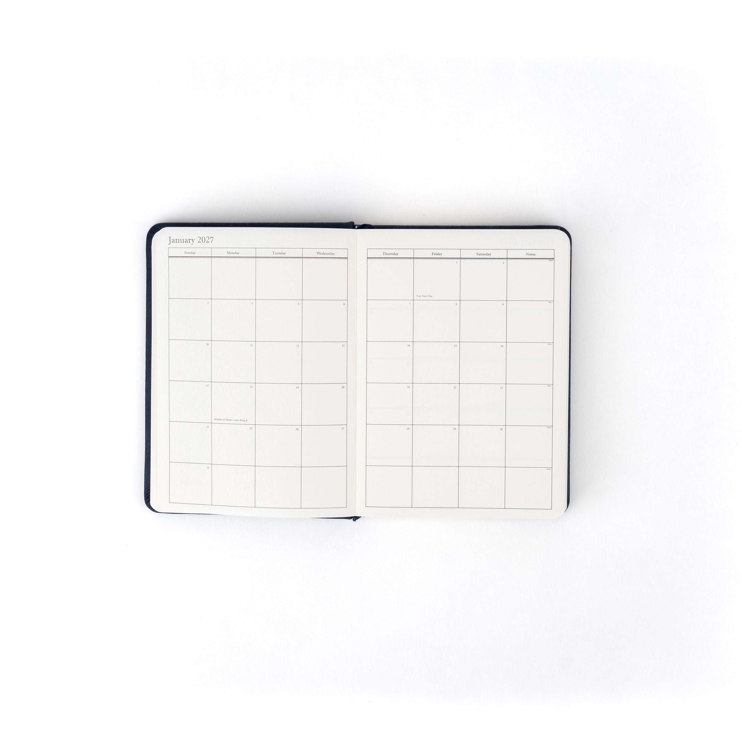 The Executive Journal – 2027 Edition – with US Public Holidays