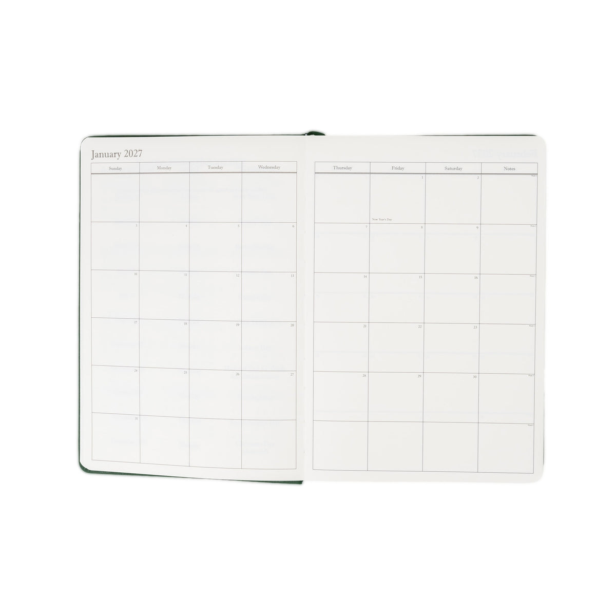 The Executive Journal – 2027 Edition – with Canadian Public Holidays