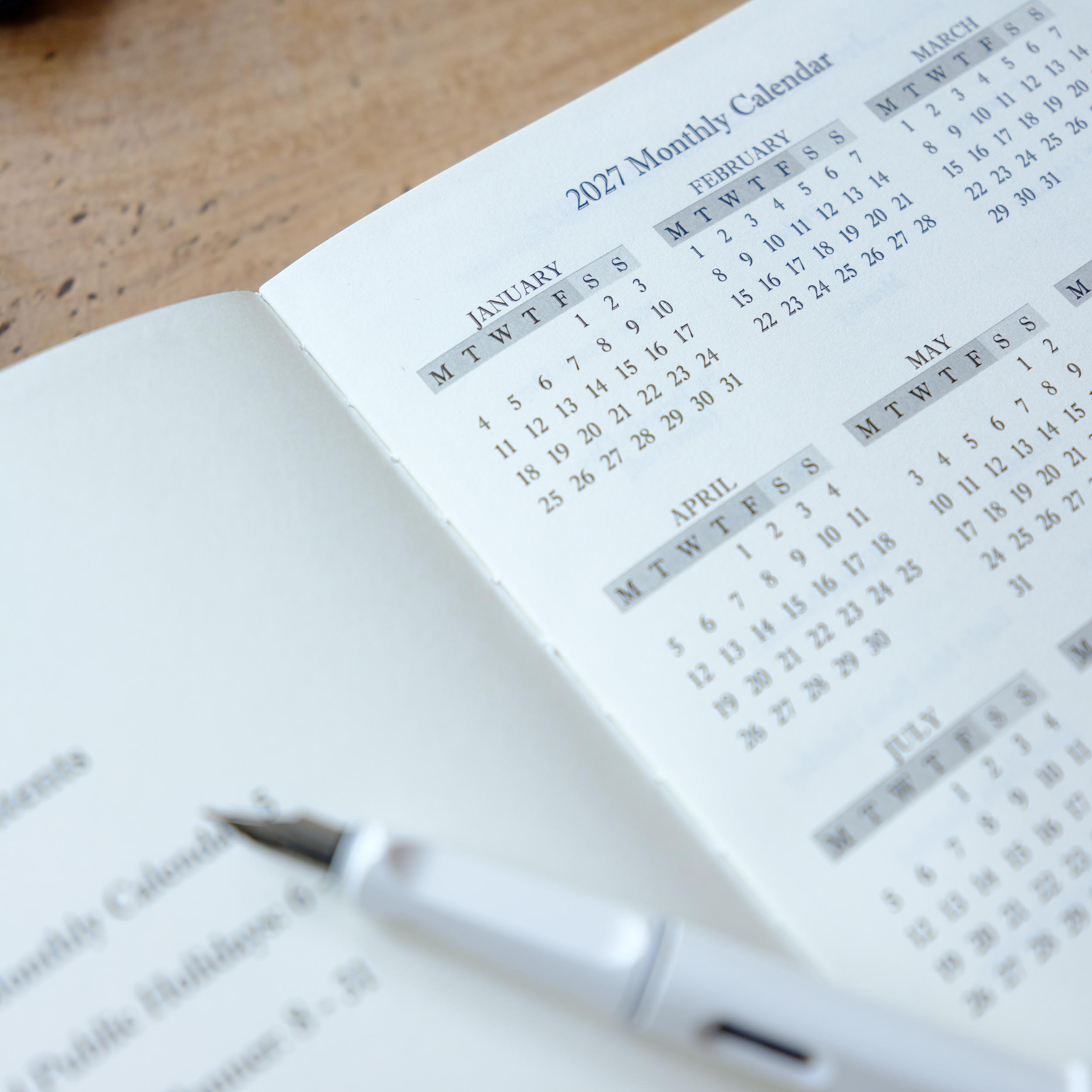 The Executive Journal – 2027 Edition – with Canadian Public Holidays