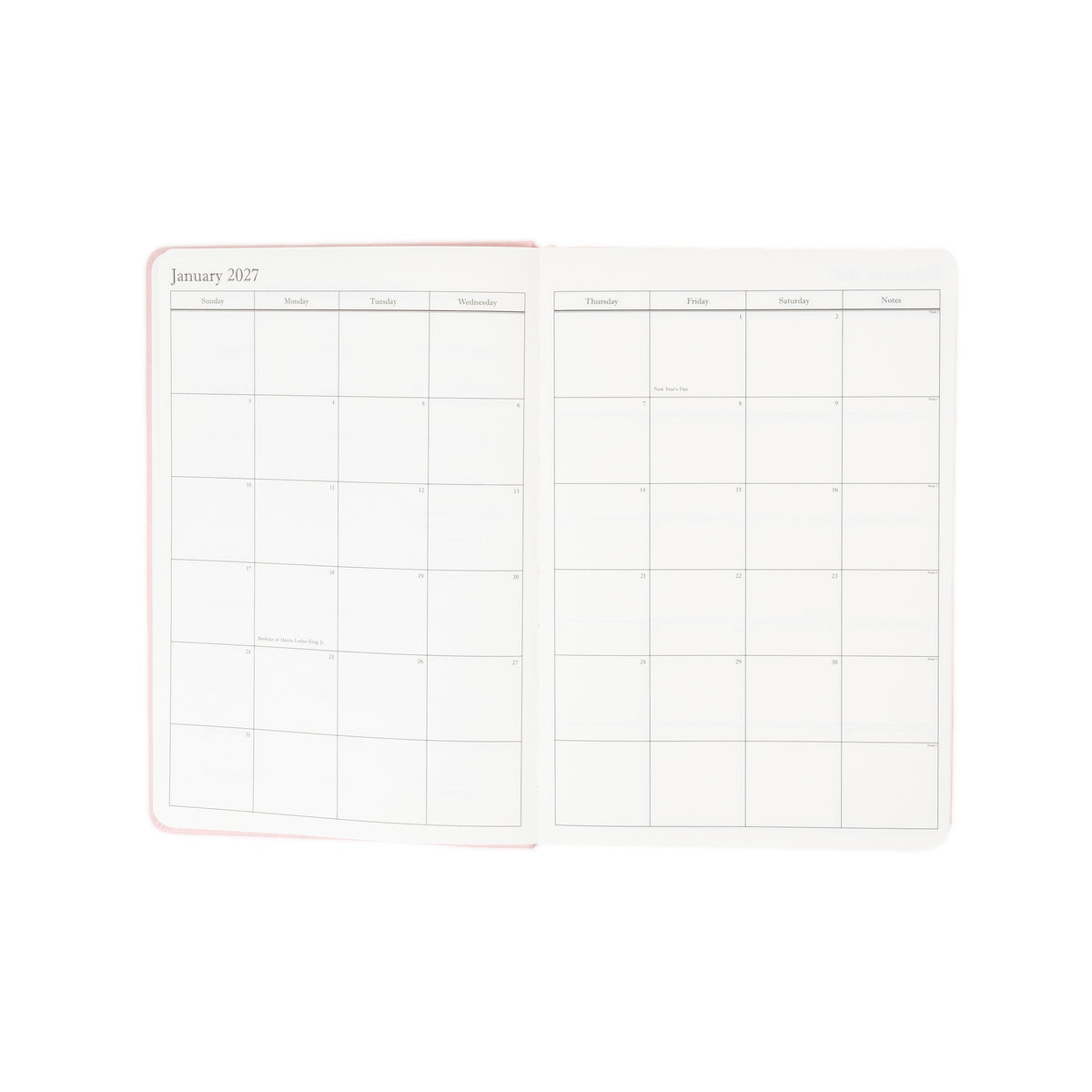 The Executive Journal – 2027 Edition – with US Public Holidays