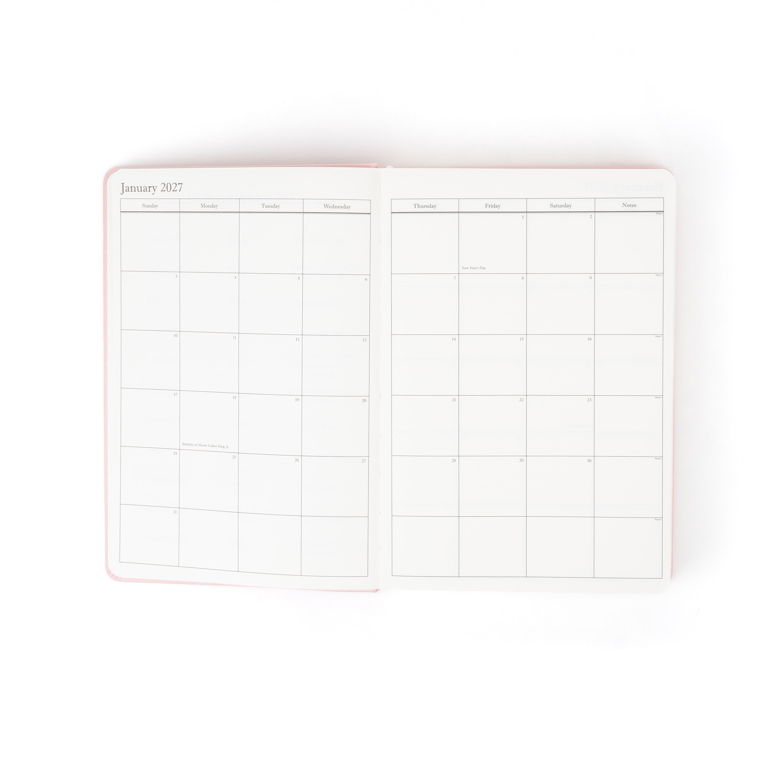 The Executive Journal – 2027 Edition – with US Public Holidays
