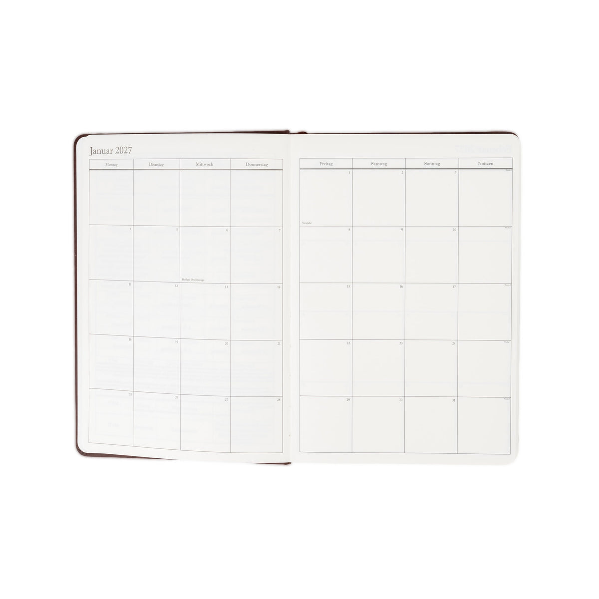 The Executive Journal – 2027 Edition – with German Public Holidays