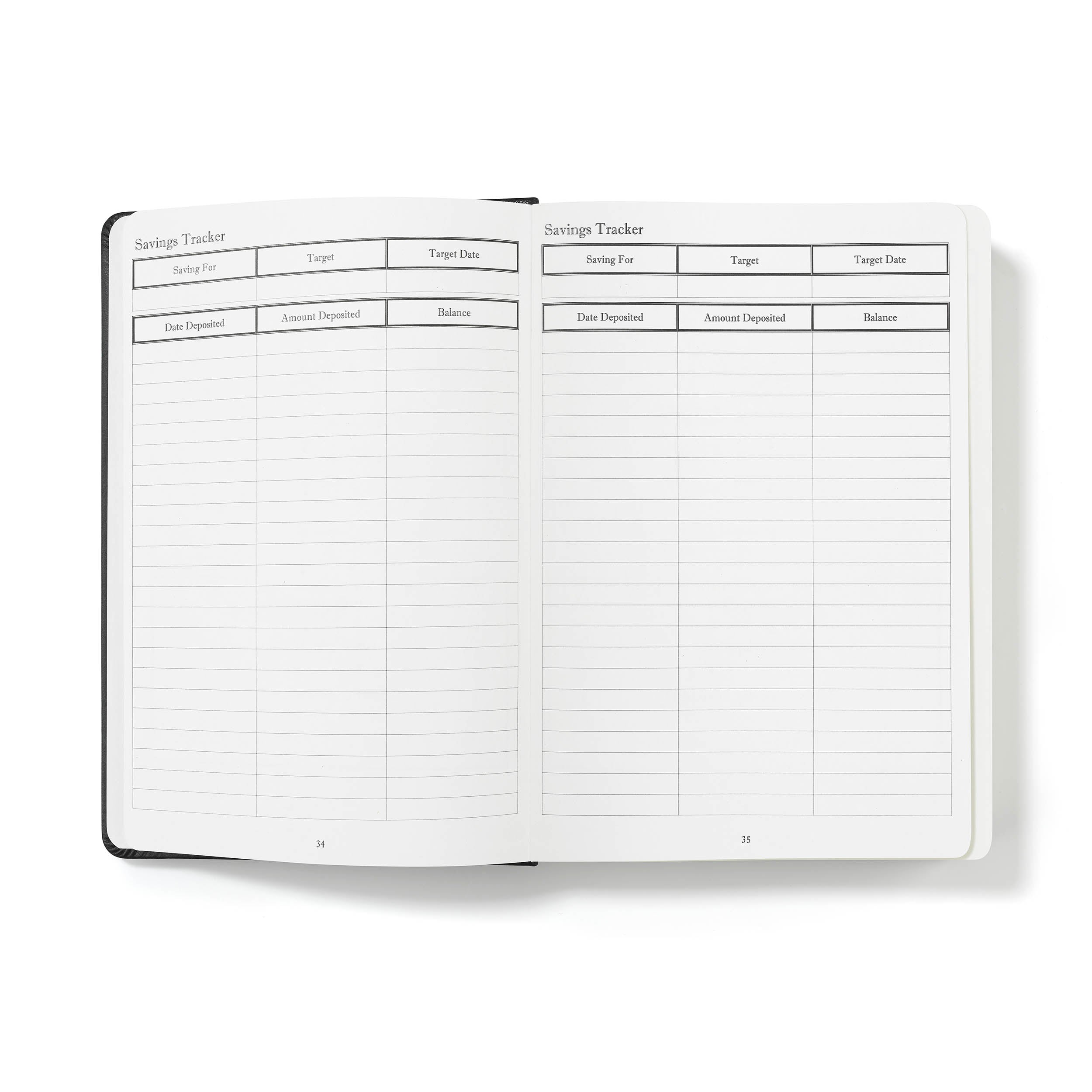 The Resourceful Journal – Finanzplaner und monatliches Budgetbuch
