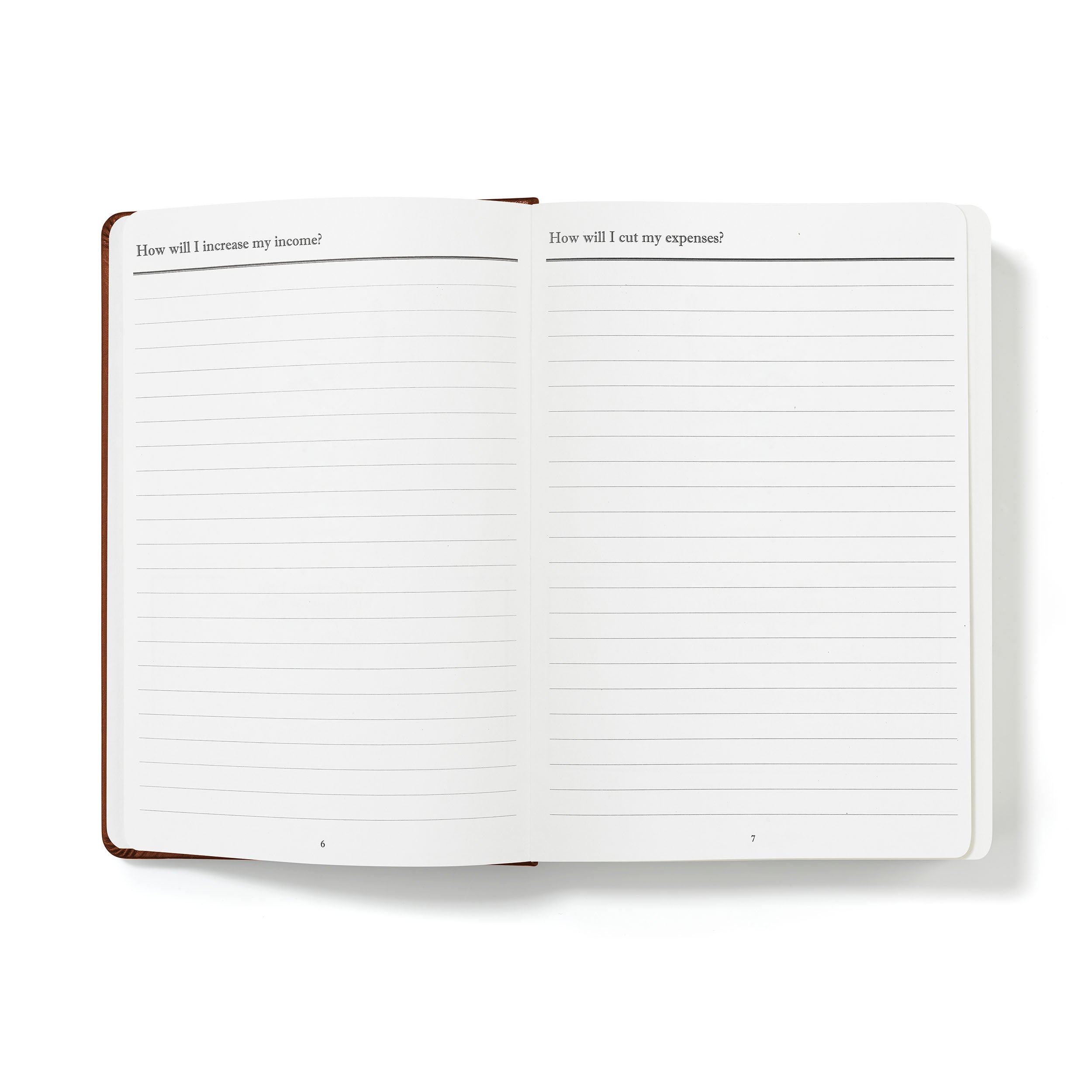 The Resourceful Journal – Finanzplaner und monatliches Budgetbuch