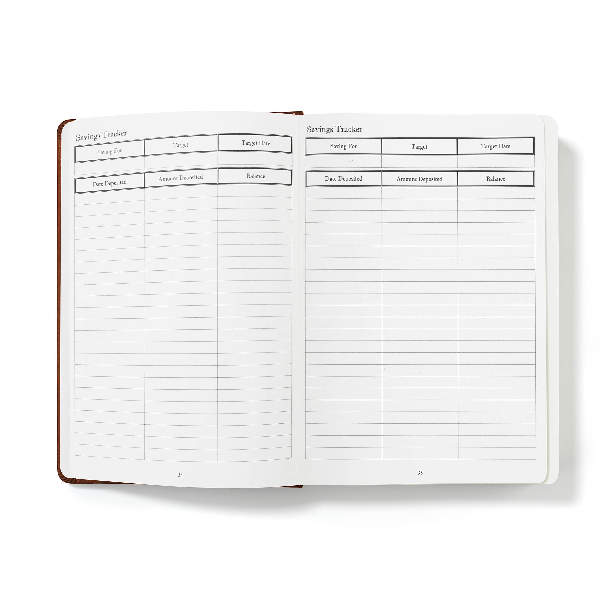 The Resourceful Journal – Financial Planner and Monthly Budgeting Book – with US Layout