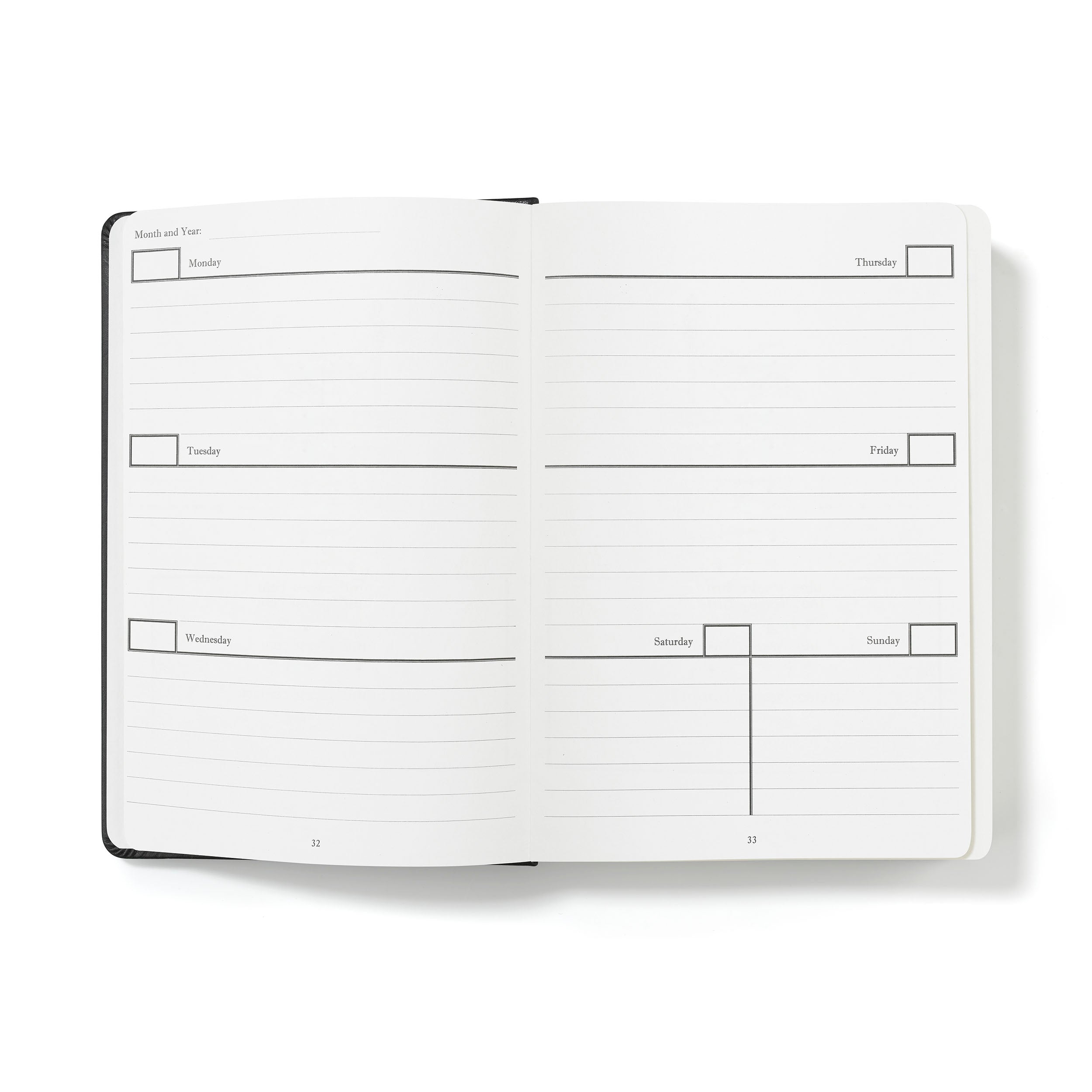The Productive Journal – Wöchentlicher Produktivitätsplaner
