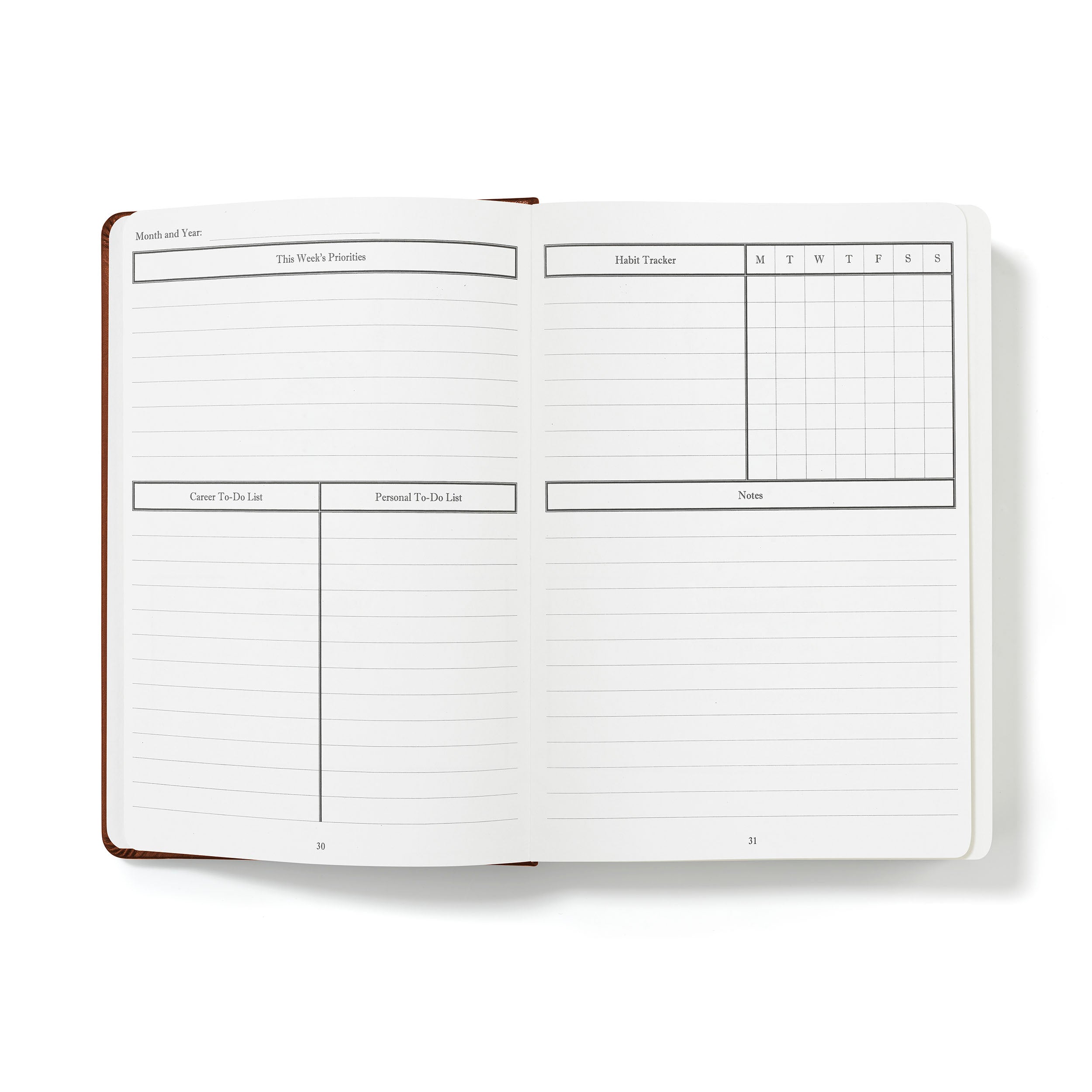 The Productive Journal – Wöchentlicher Produktivitätsplaner